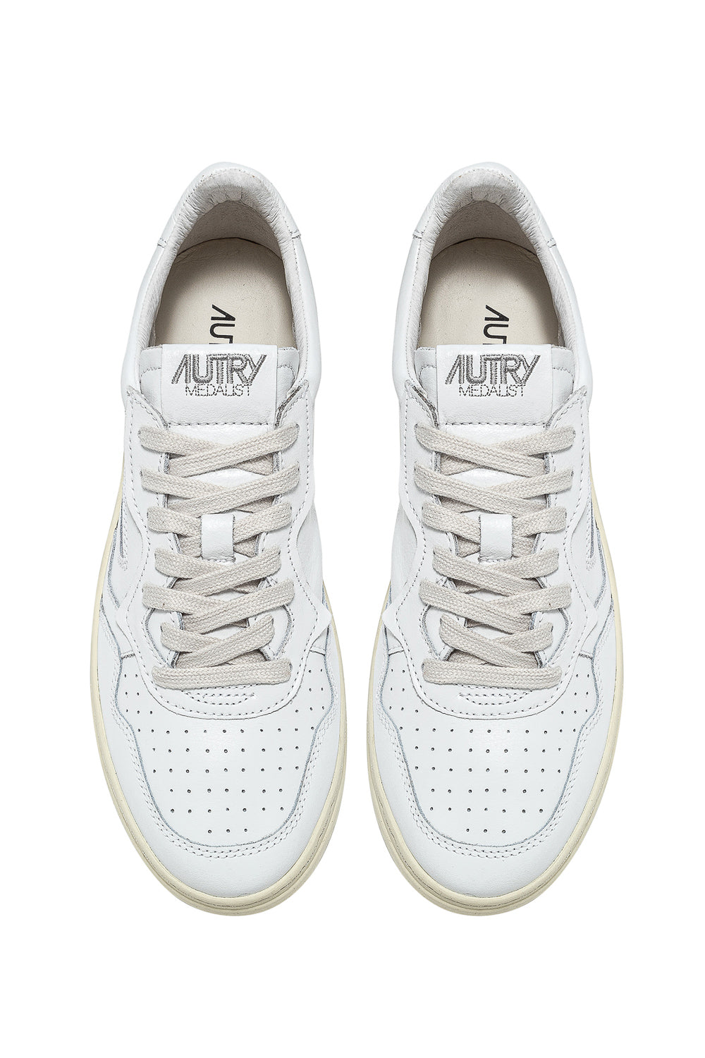 Autry Sneaker Medalist in pelle talloncino bianco AULM - LL15 LL15 