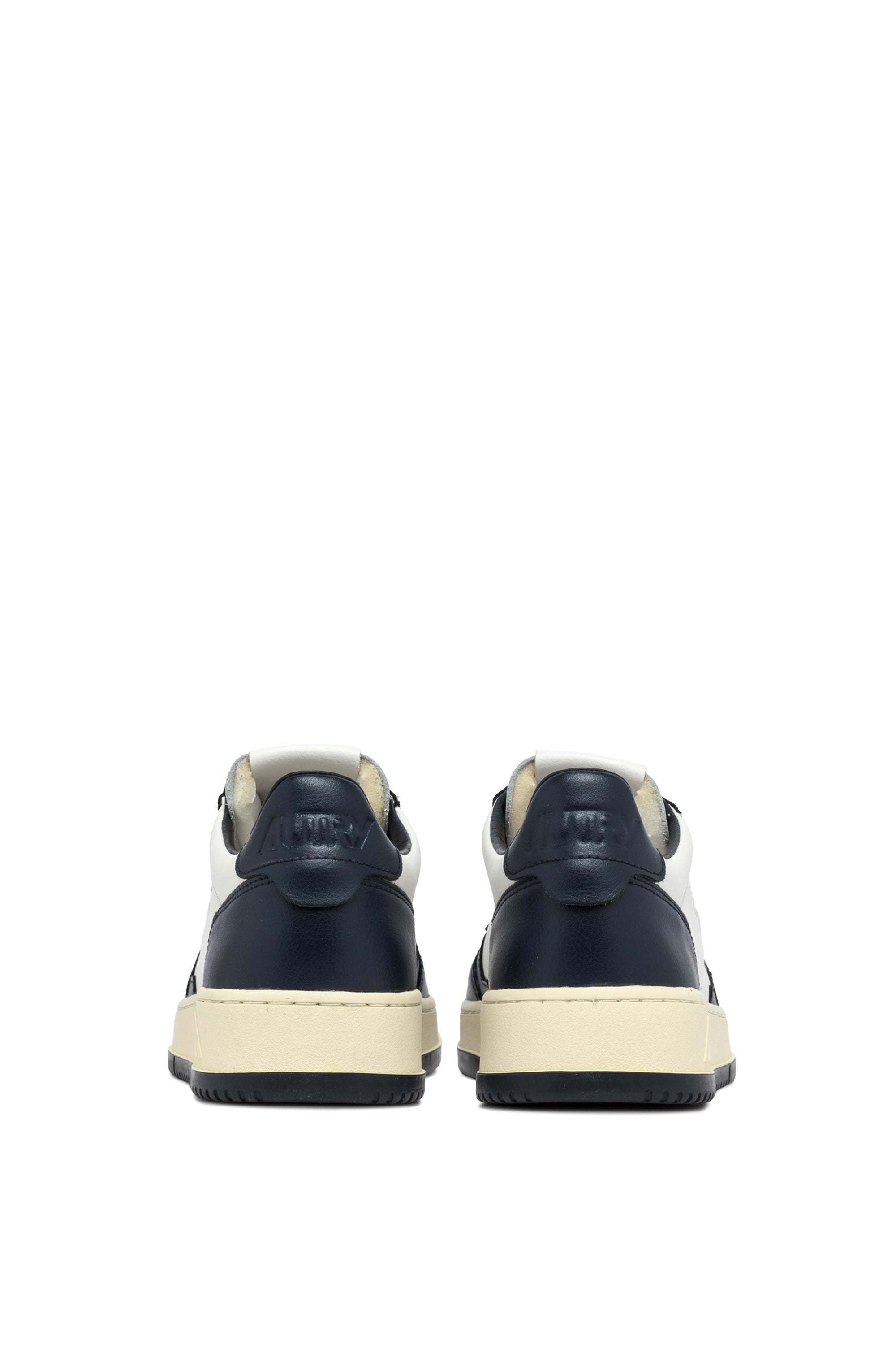 Autry Sneaker Medalist bicolor in pelle AULM - WB04 WHT/BLUE 
