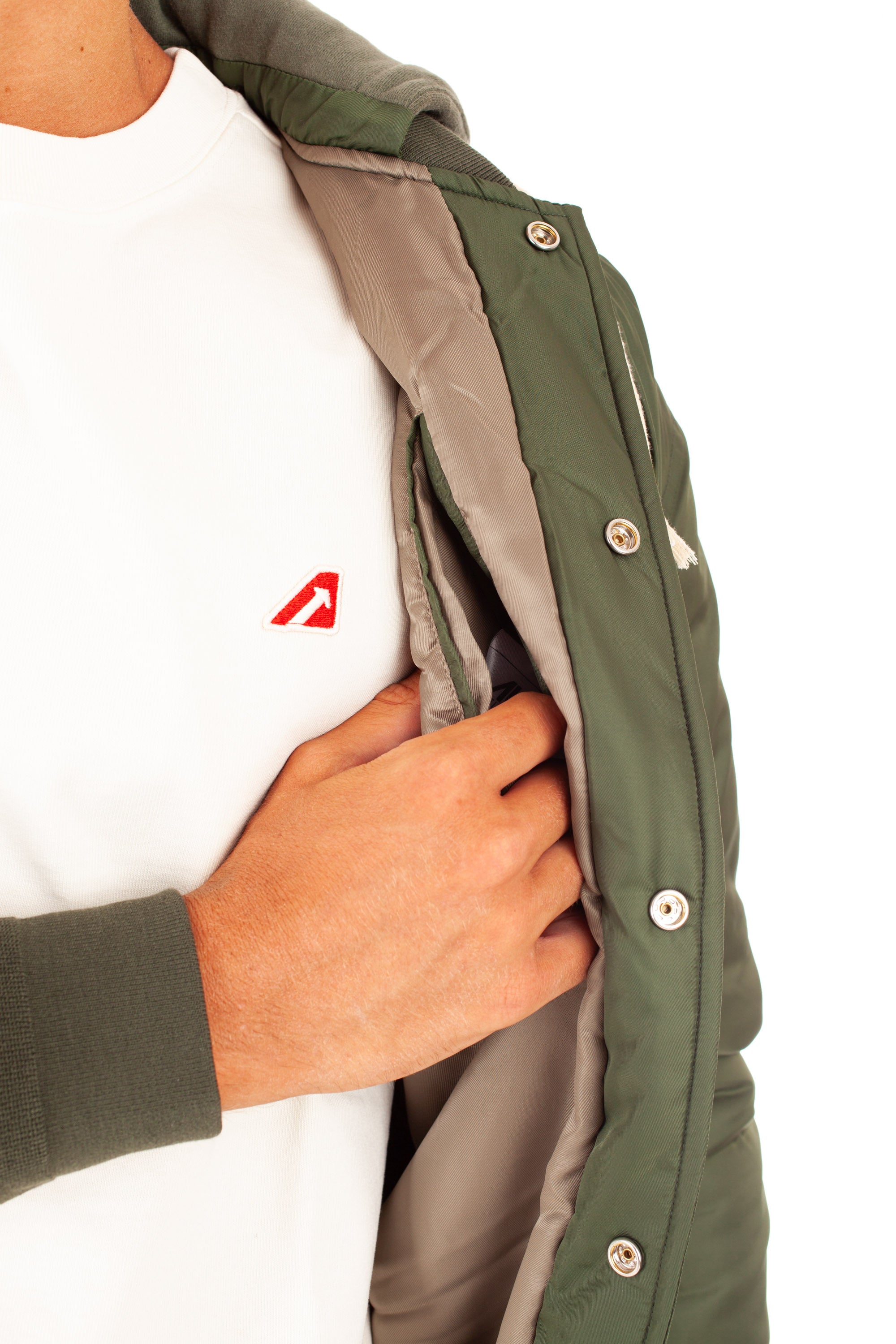 Bomberjacke mit Logo