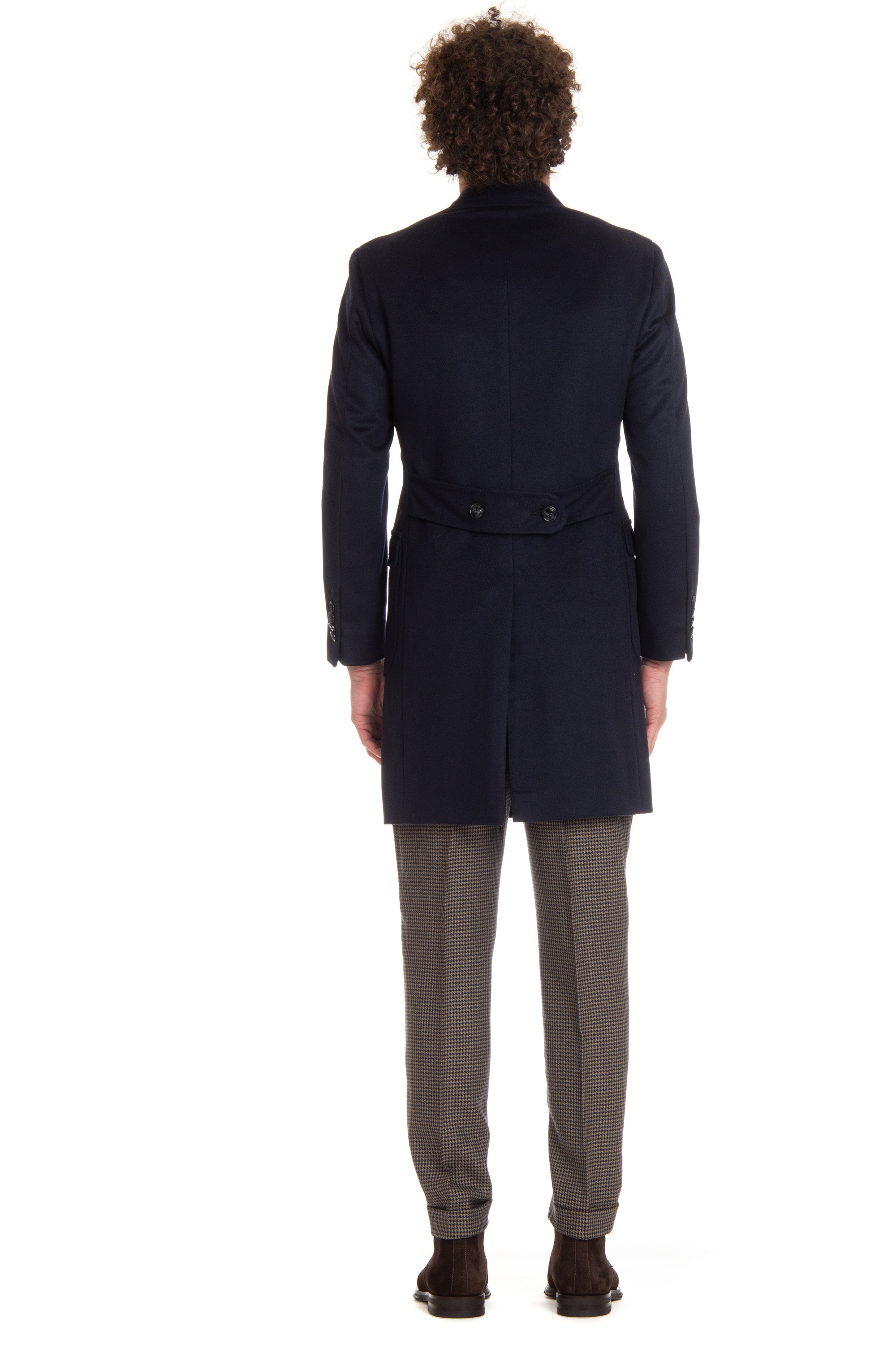 Cappotto monopetto in puro cashmere Loro Piana