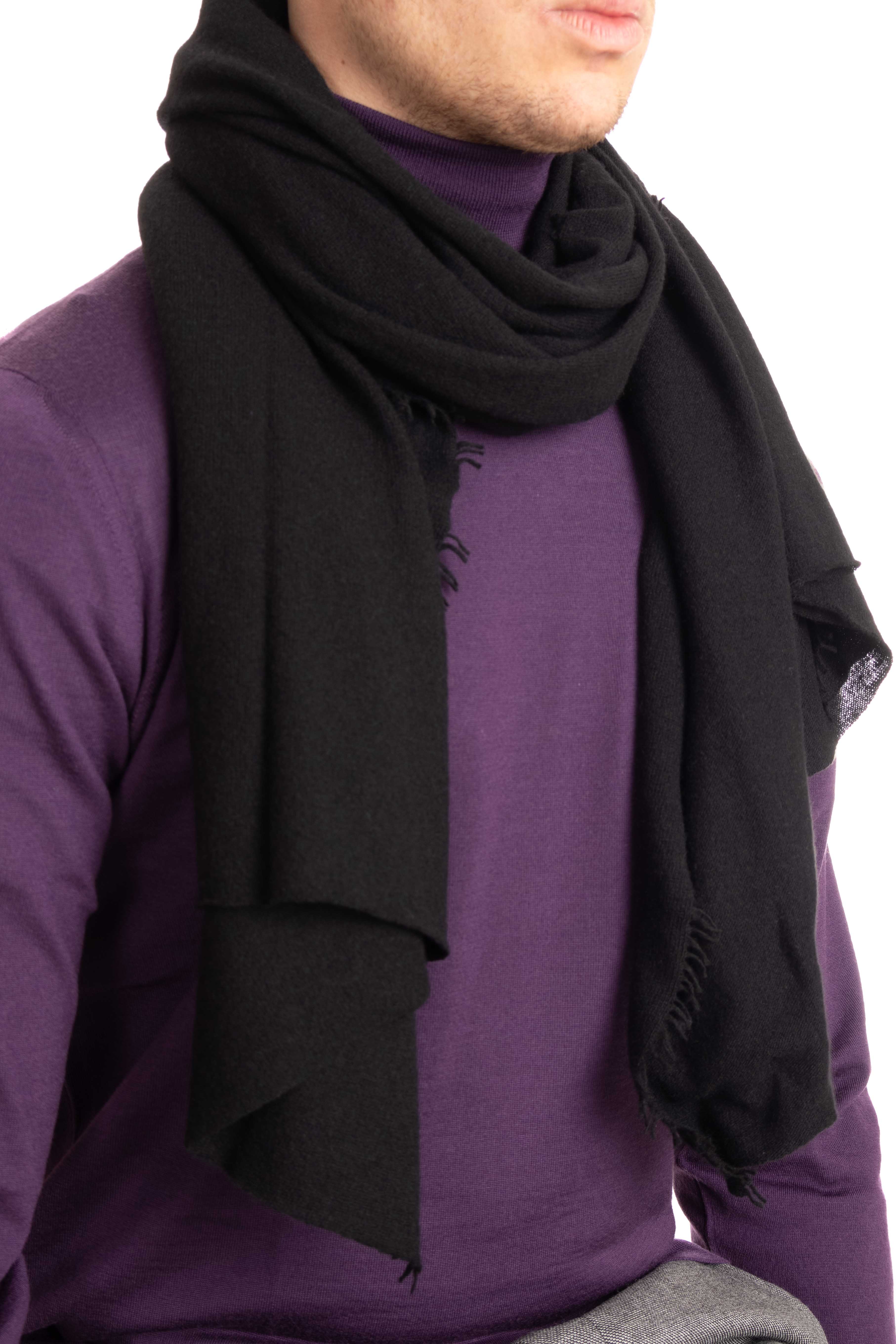 Cashmere-nylon scarf mod. Siona