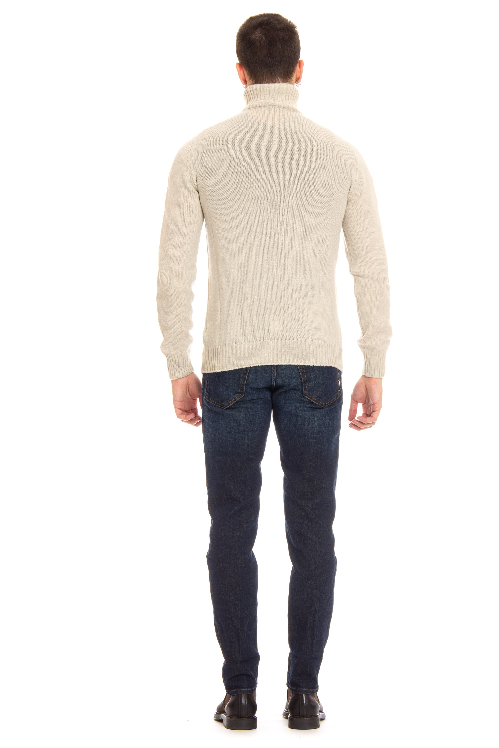 Turtleneck in airwool virgin wool