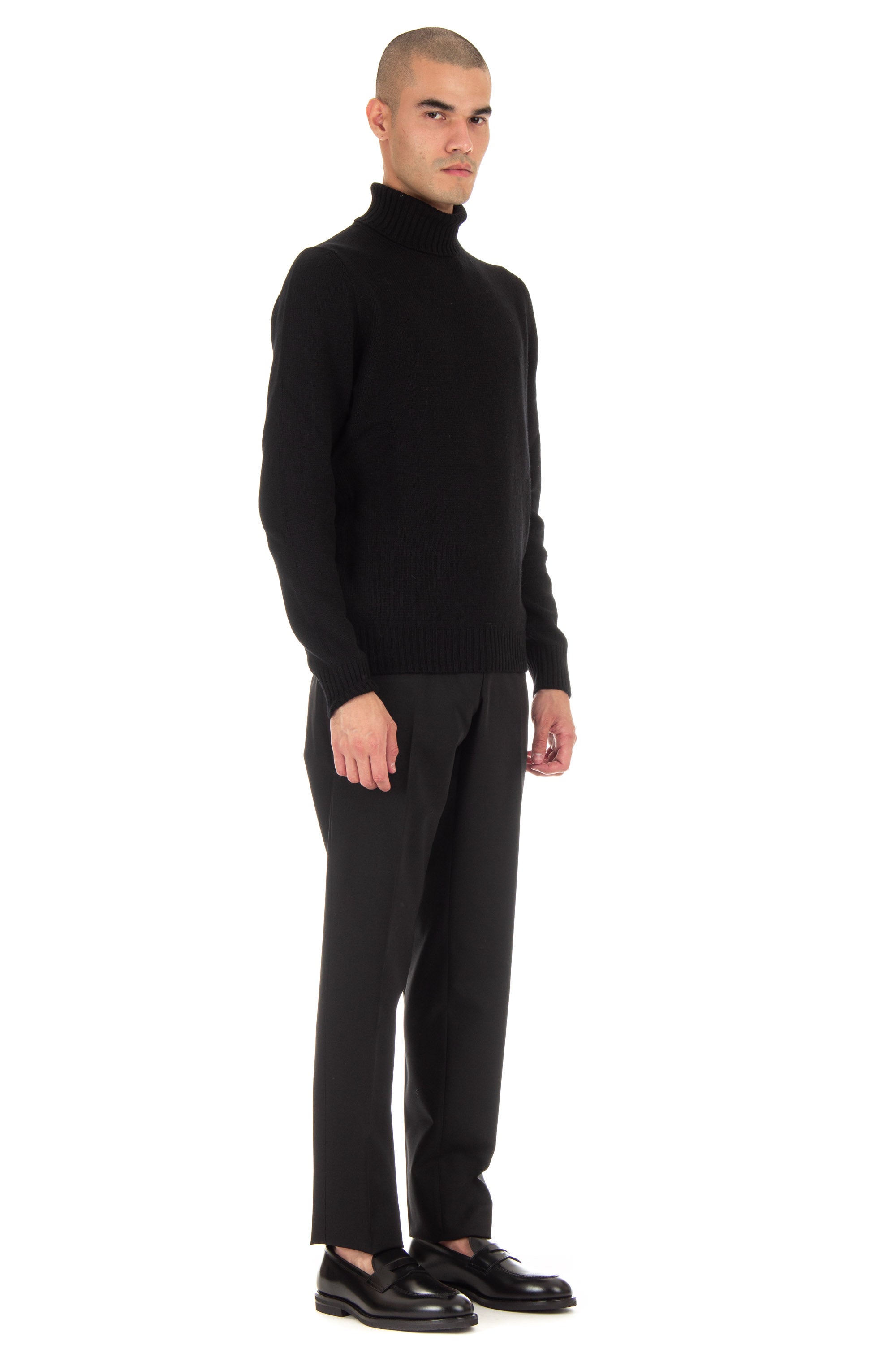 Turtleneck in airwool virgin wool