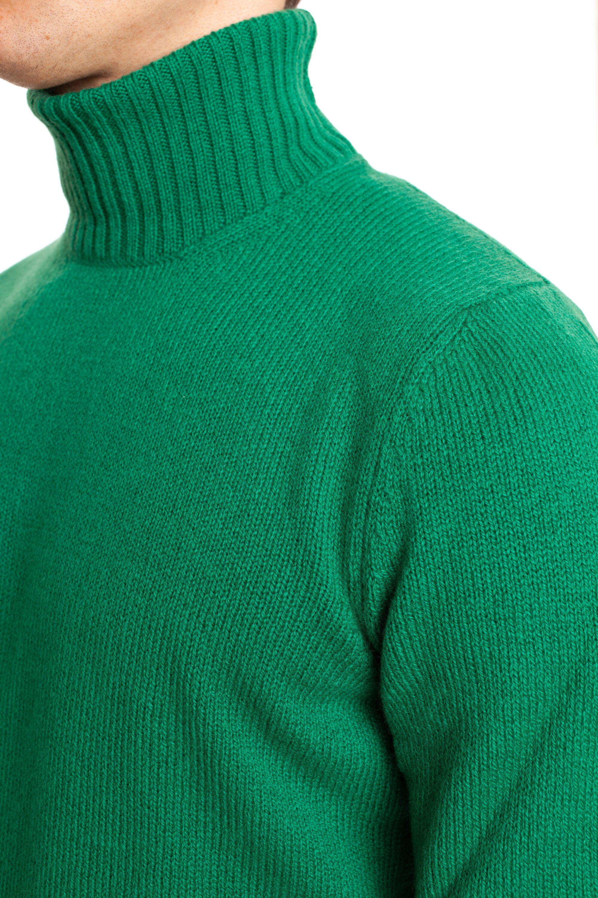 Rollkragenpullover aus Airwool-Schurwolle