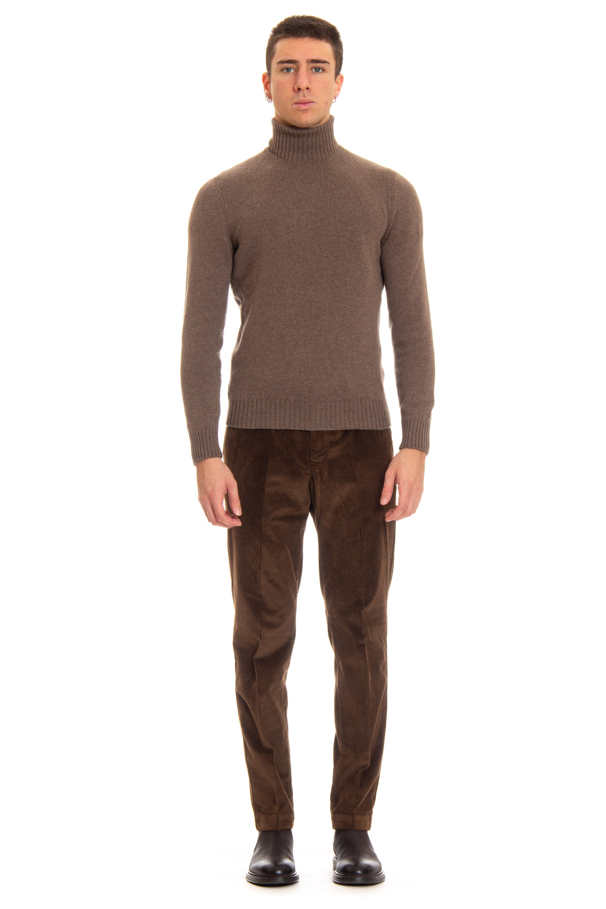 Turtleneck in airwool virgin wool