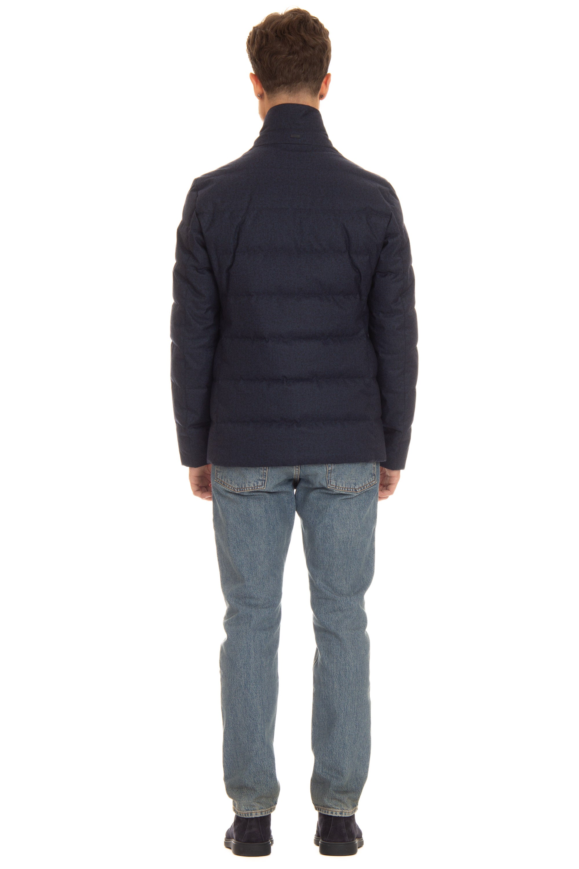 Laminar line down jacket