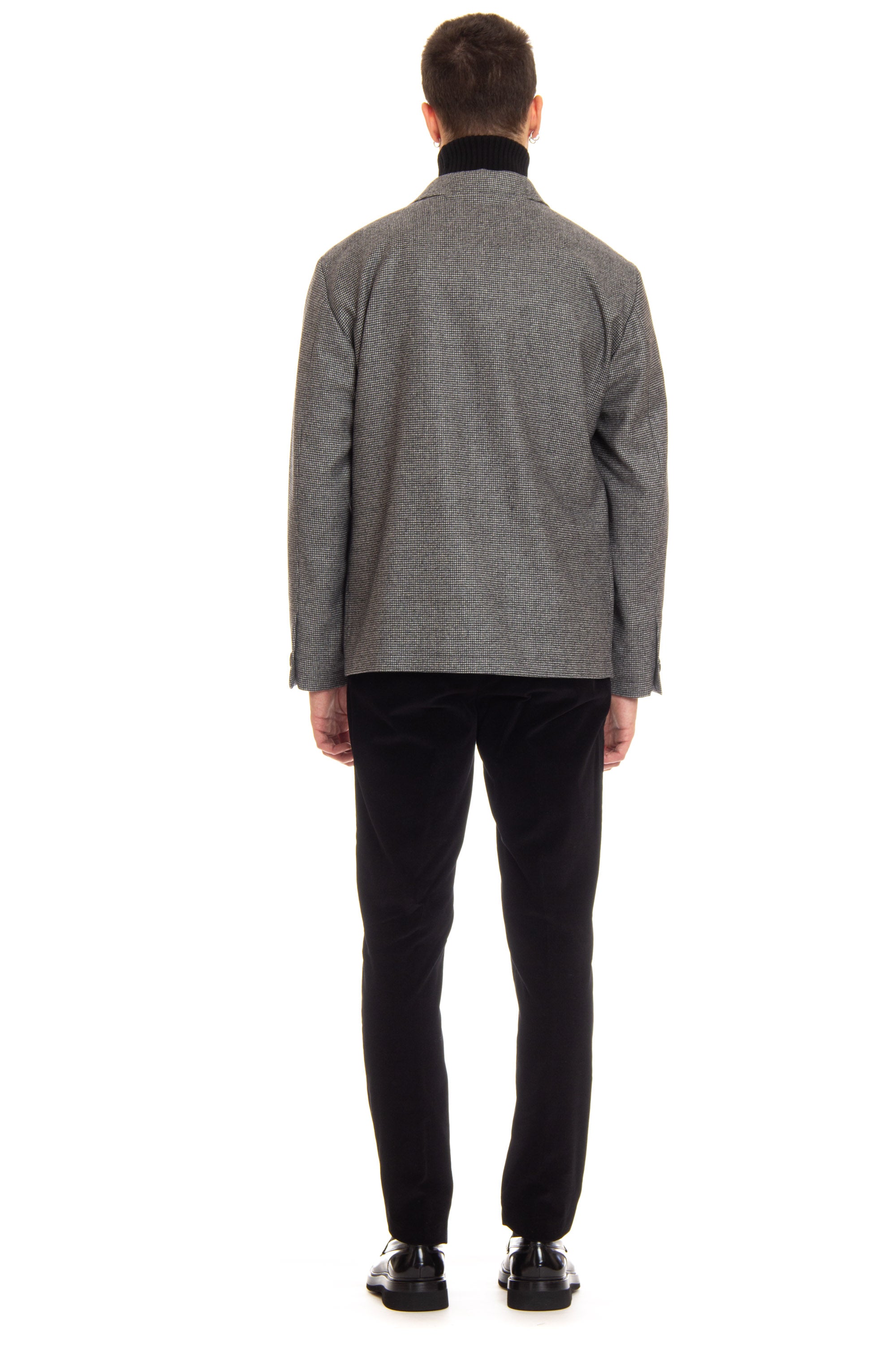 Lardini Overshirt in lana/cashmere ITUGO3 ITSK61422 920 