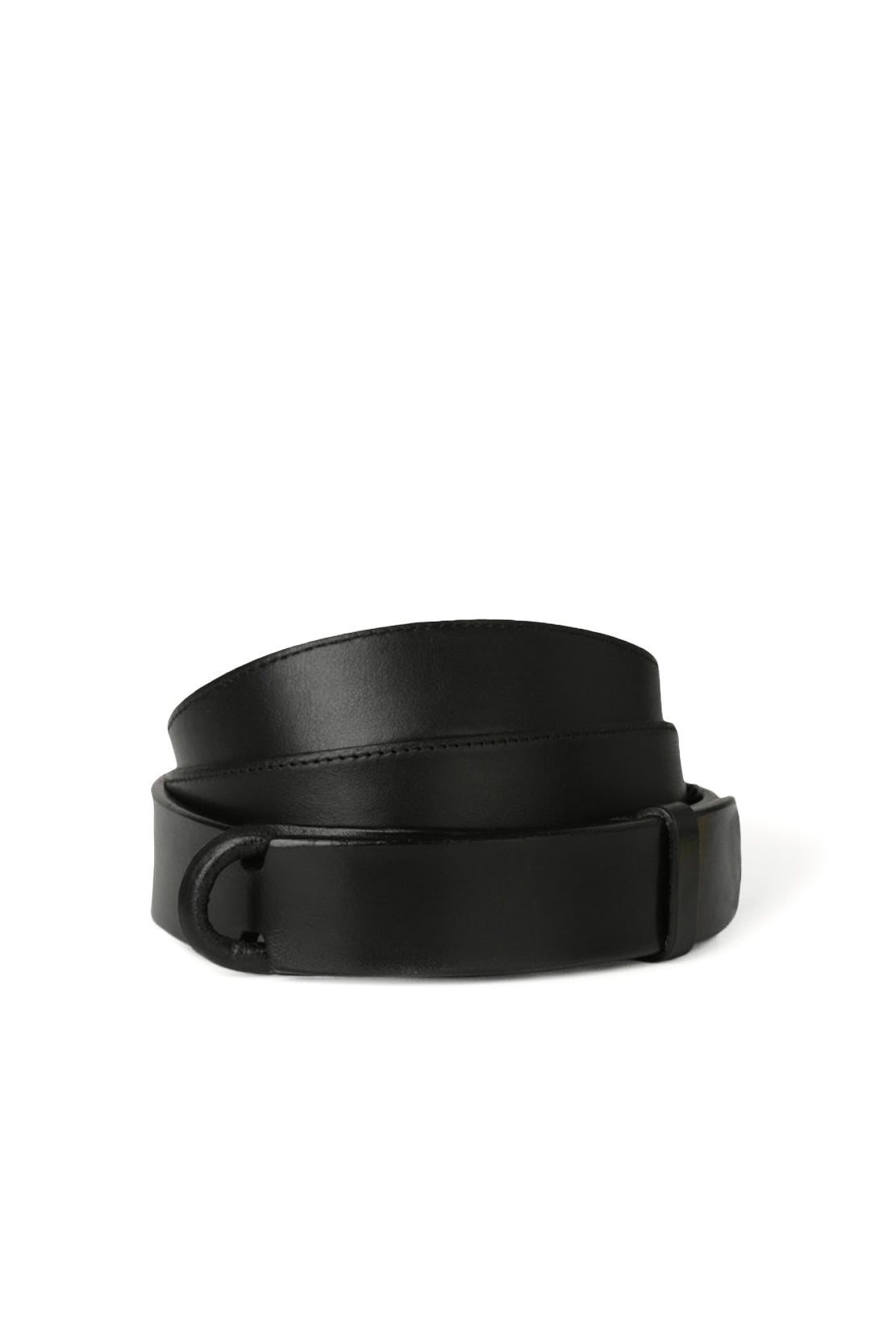 Orciani Cintura in pelle No Buckle NB0004_BUL NERO 