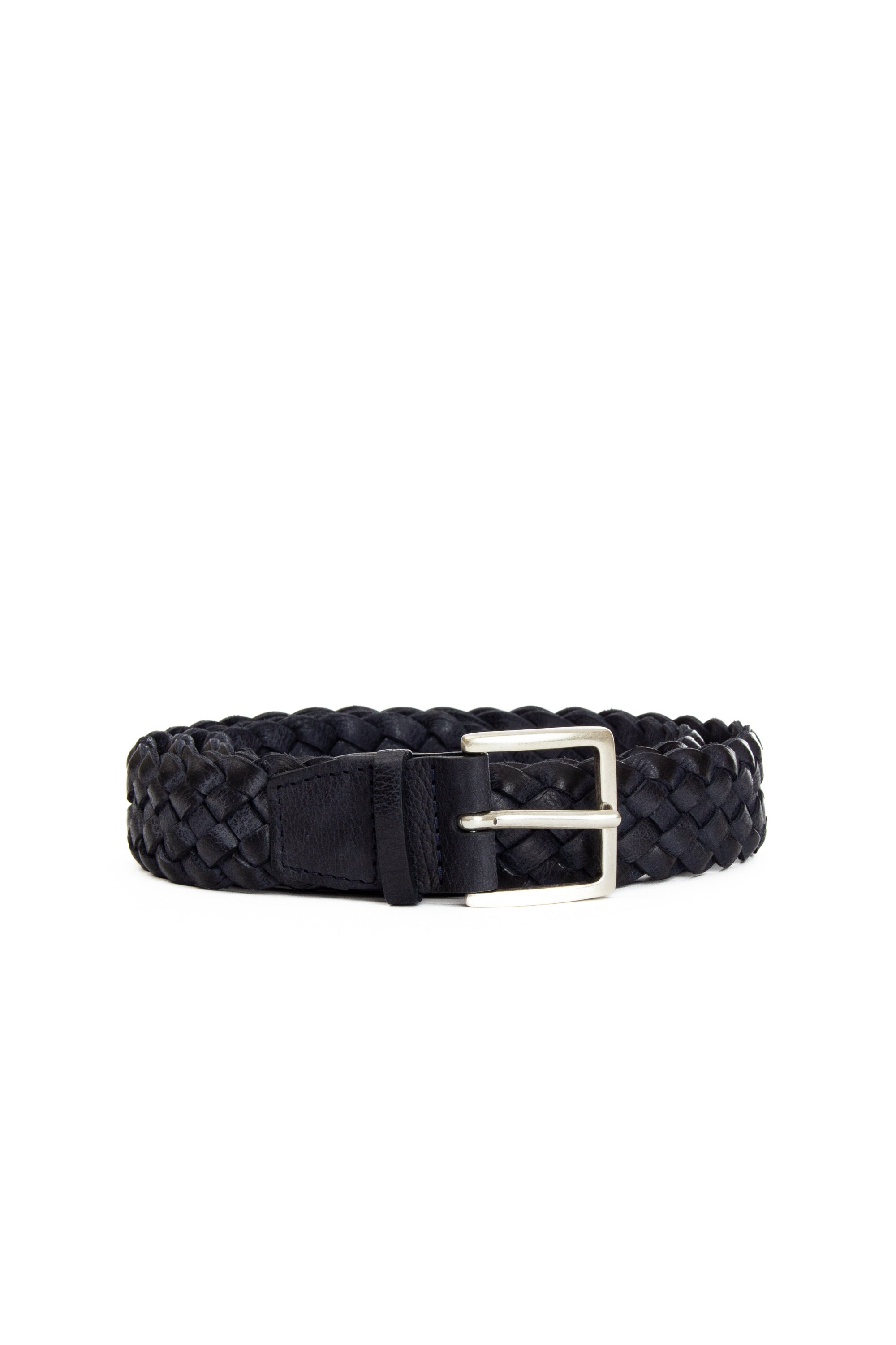 Woven nubuck belt