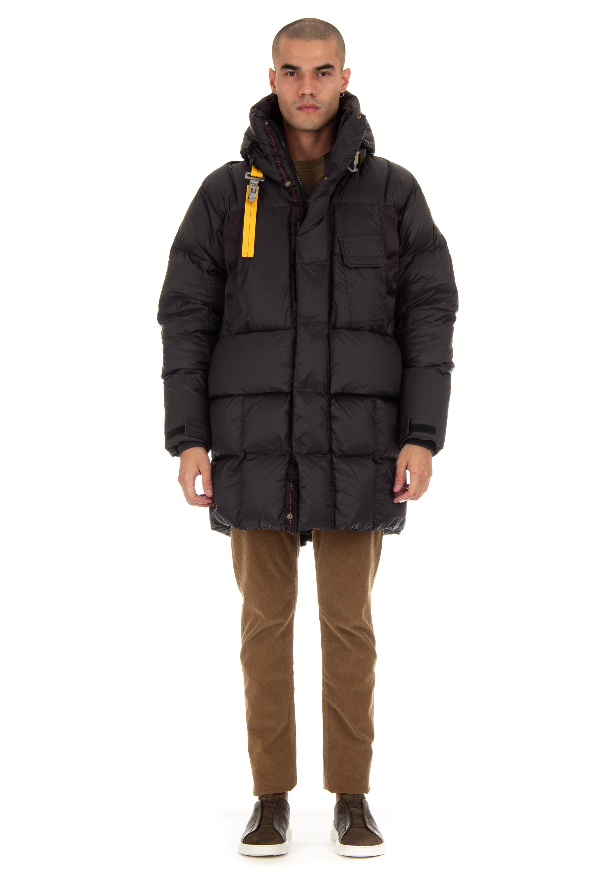 Piumino lungo bold parka