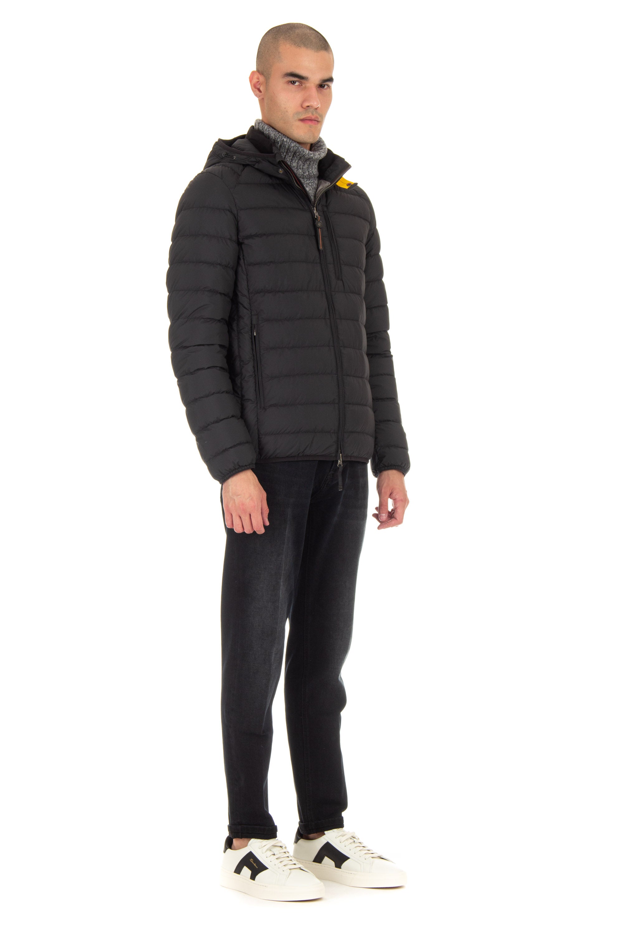 Superlight bomber down jacket with hood