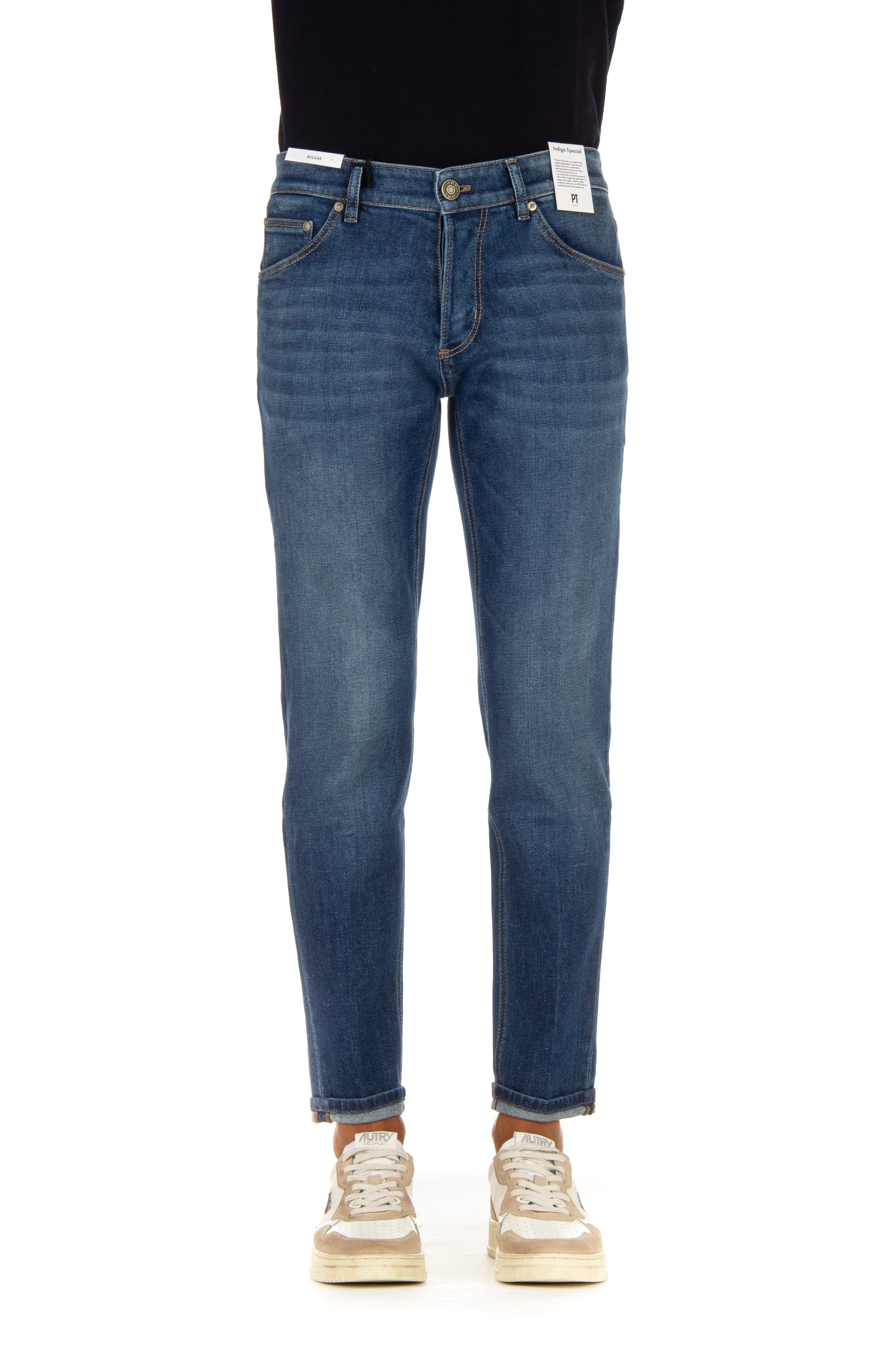 Jeans denim reggae fit lavaggio medio