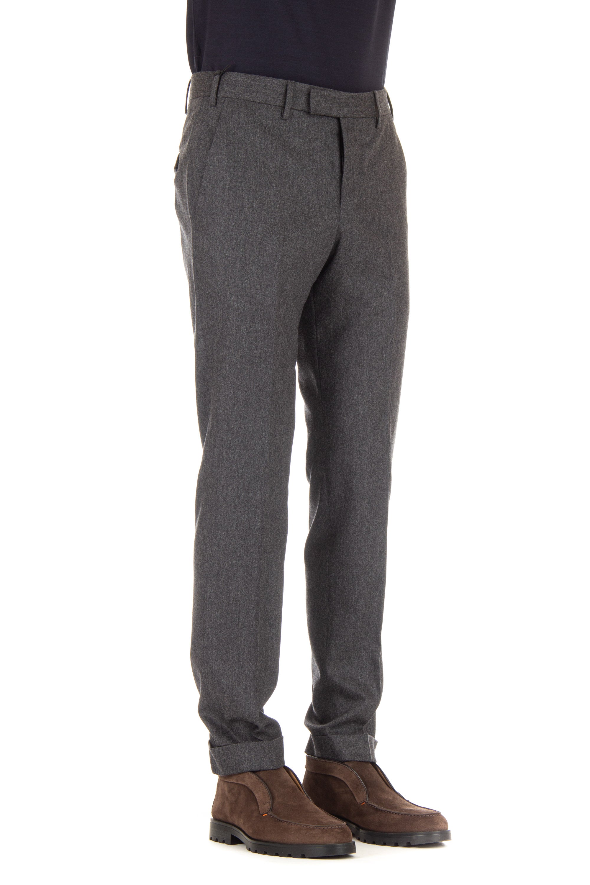 Pantalone in flanella super 120's master fit