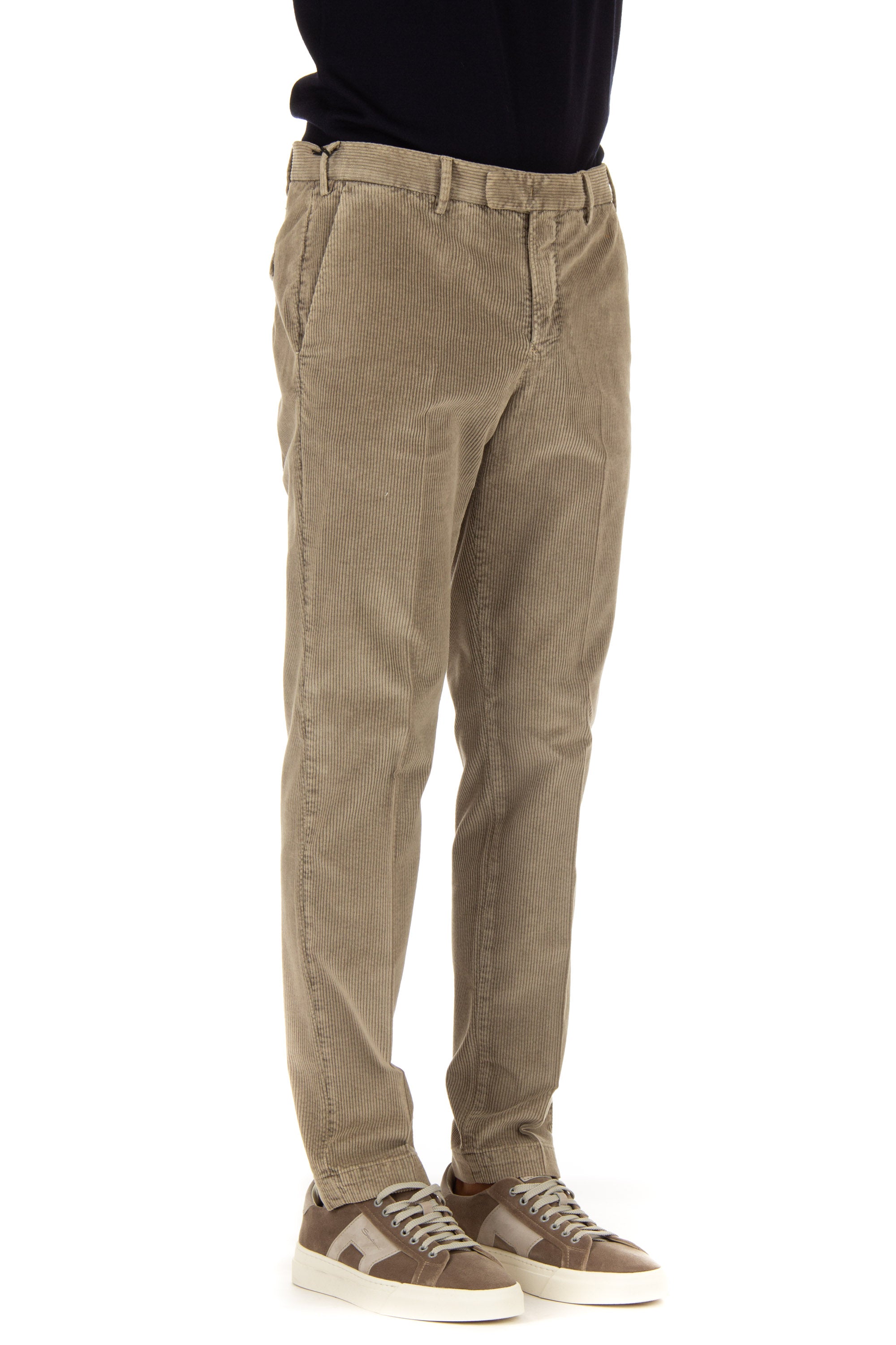 Pantalone in velluto 500 righe master fit