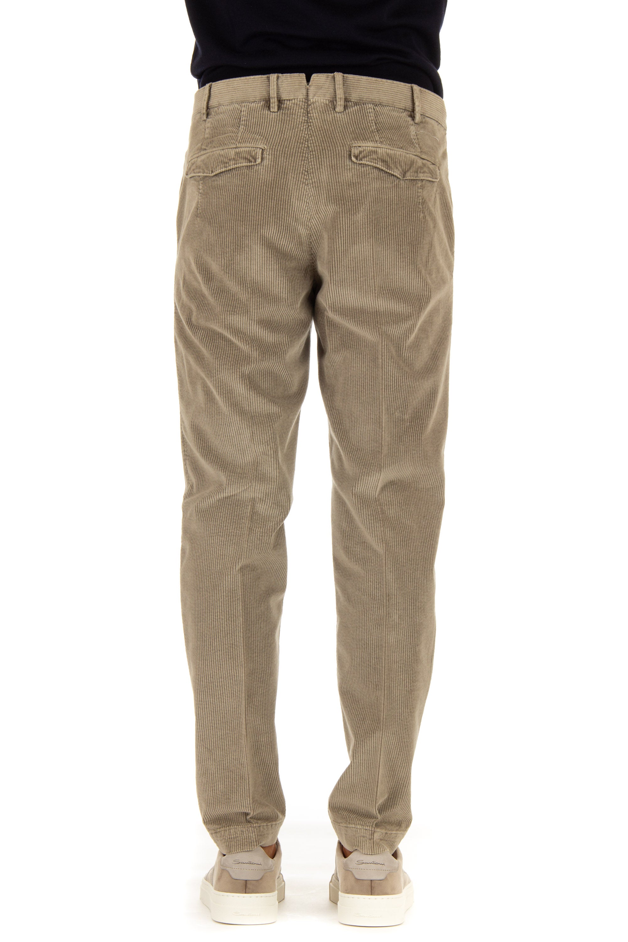 Pantalone in velluto 500 righe master fit