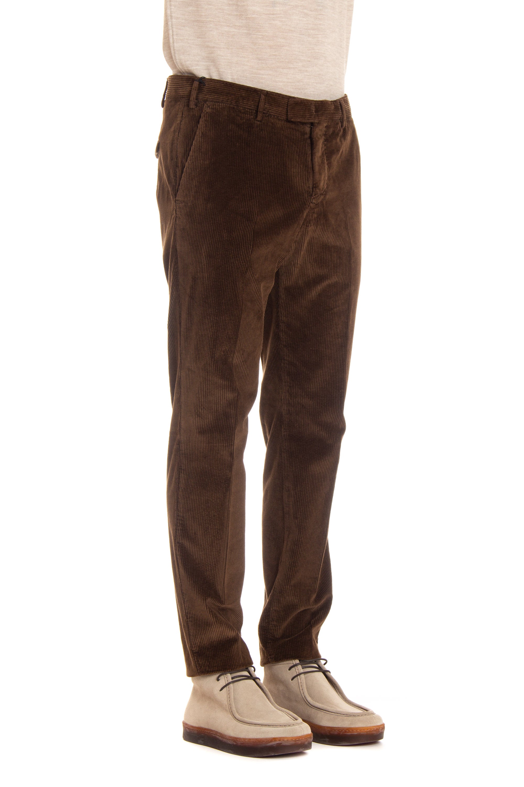 Pantalone in velluto 500 righe cotone-lyocel master fit