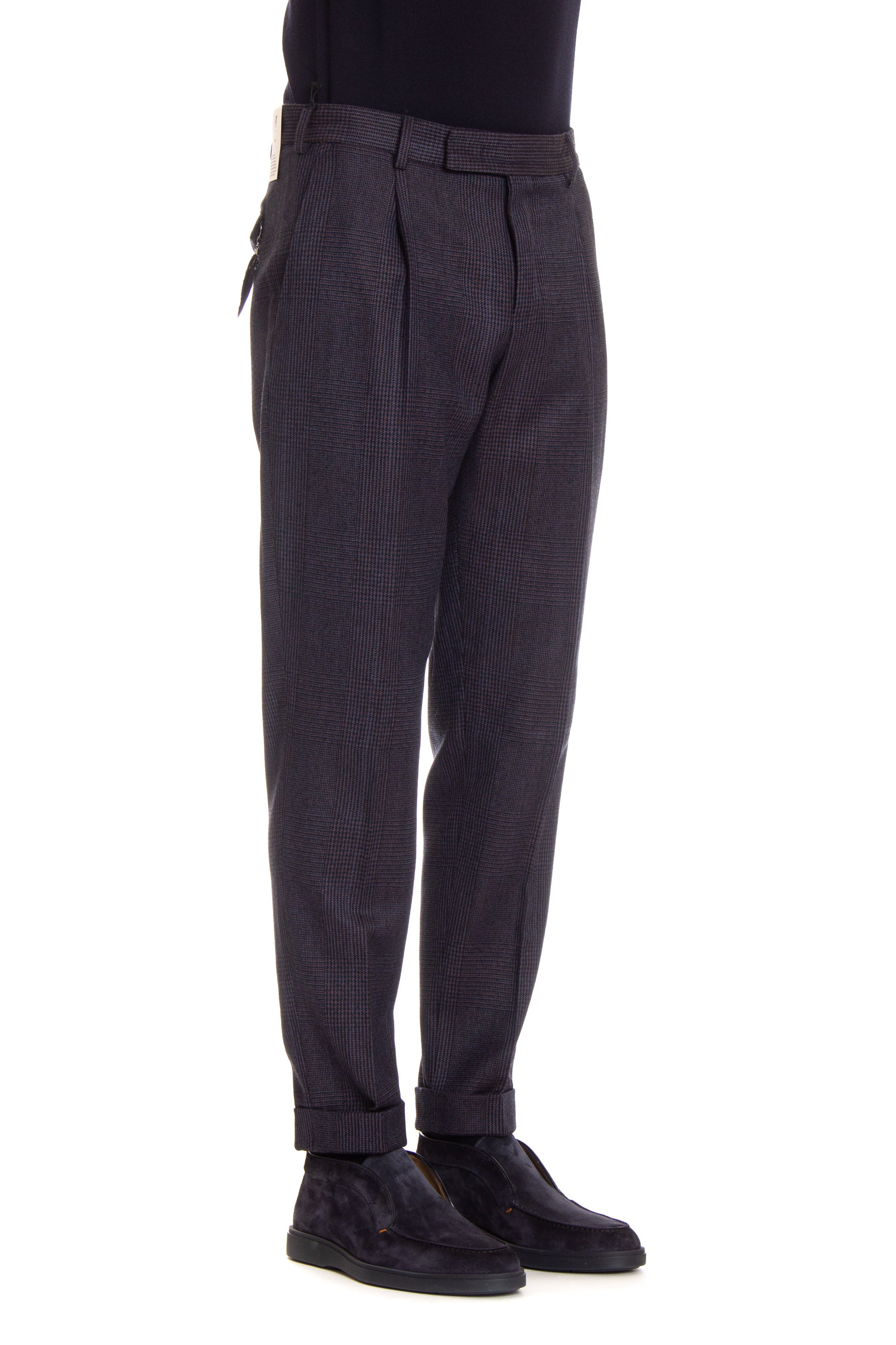 Rebel fit 1 pence wool-cotton trousers