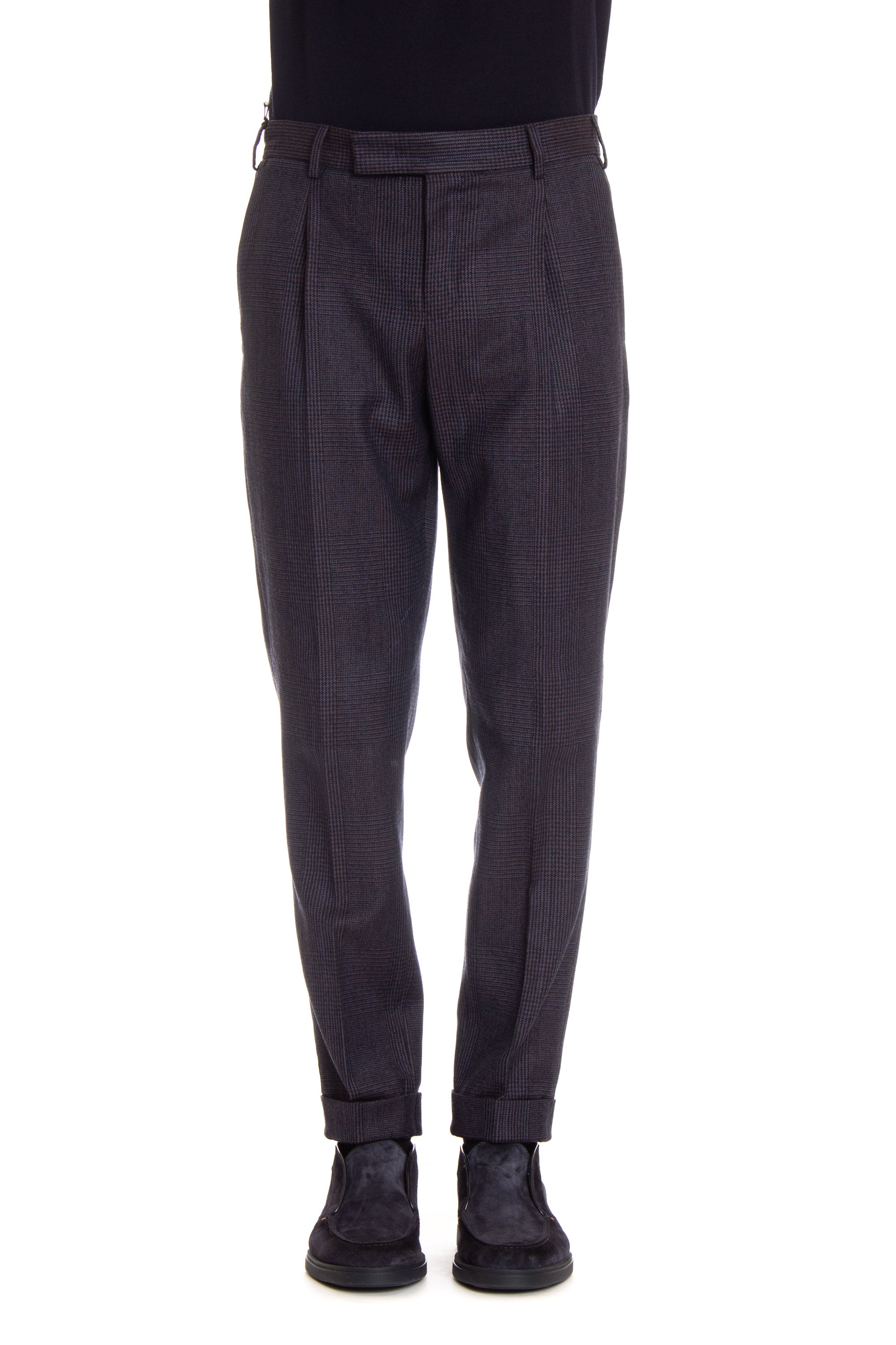 Rebel fit 1 pence wool-cotton trousers