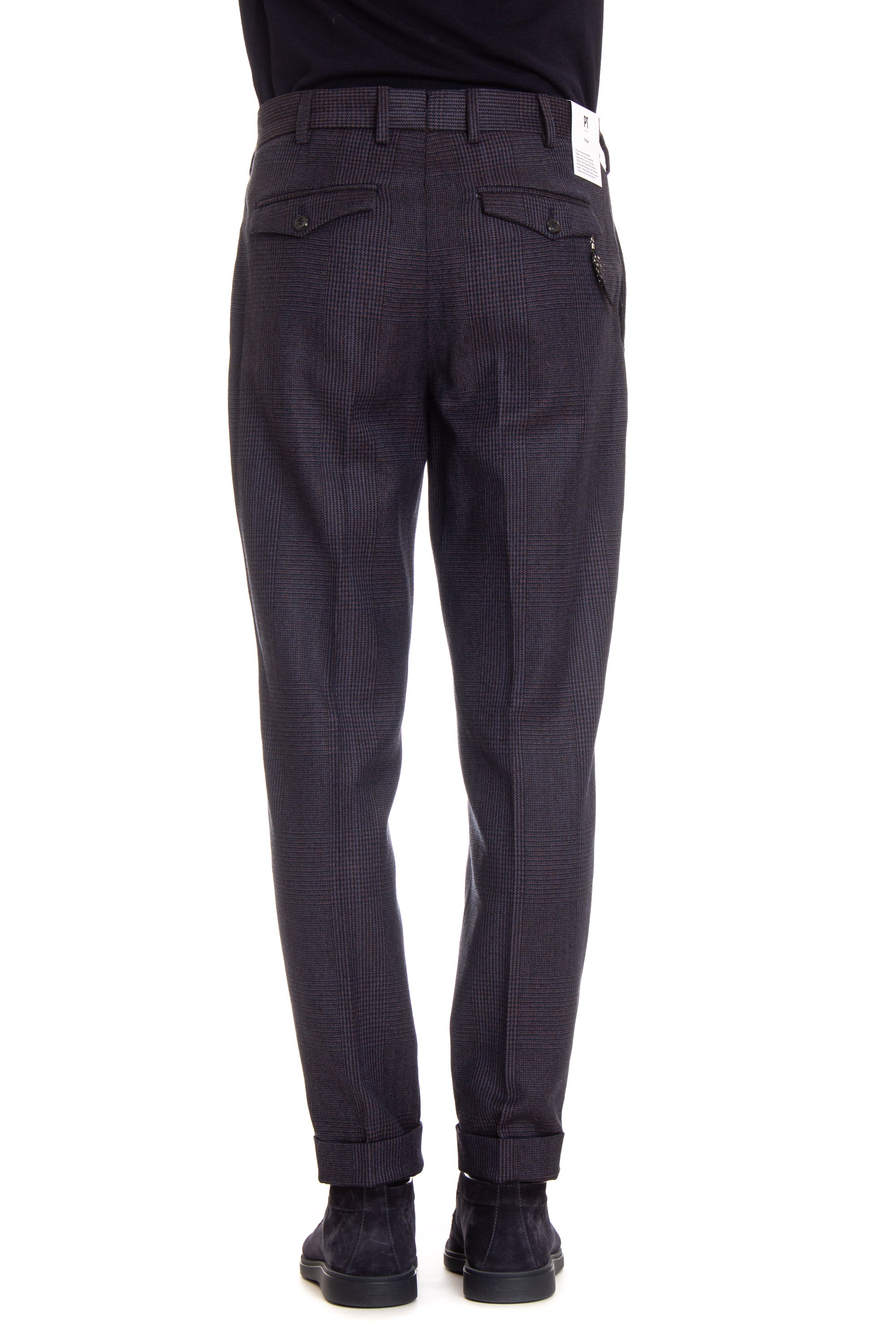 Rebel fit 1 pence wool-cotton trousers