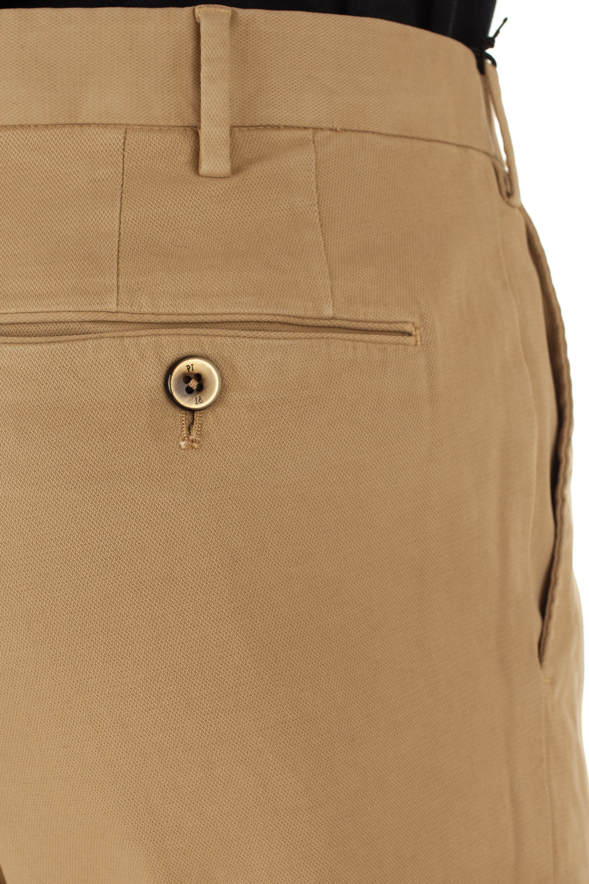 Pantalone in twill di cotone slim fit