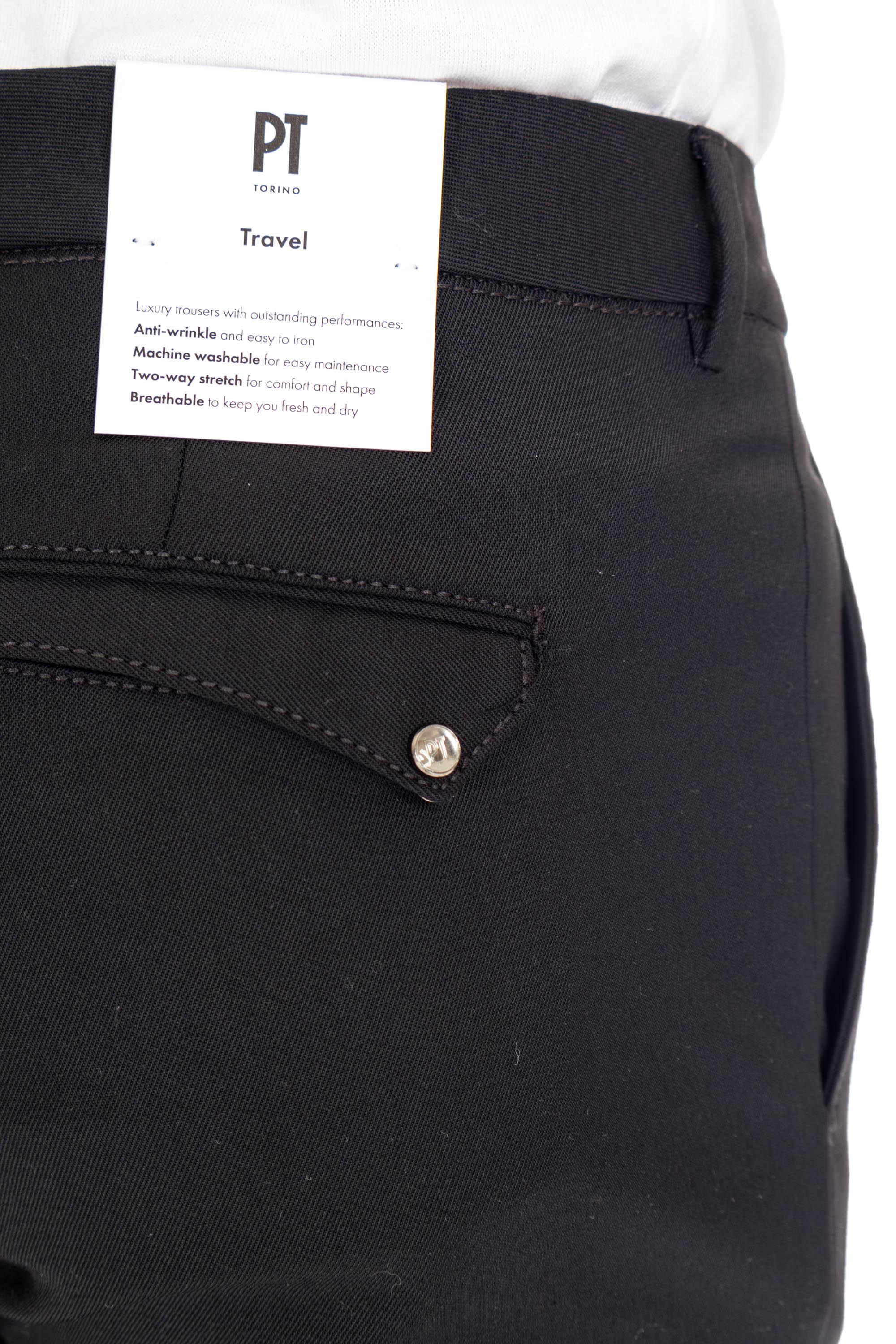 Wonder fit technical wool trousers