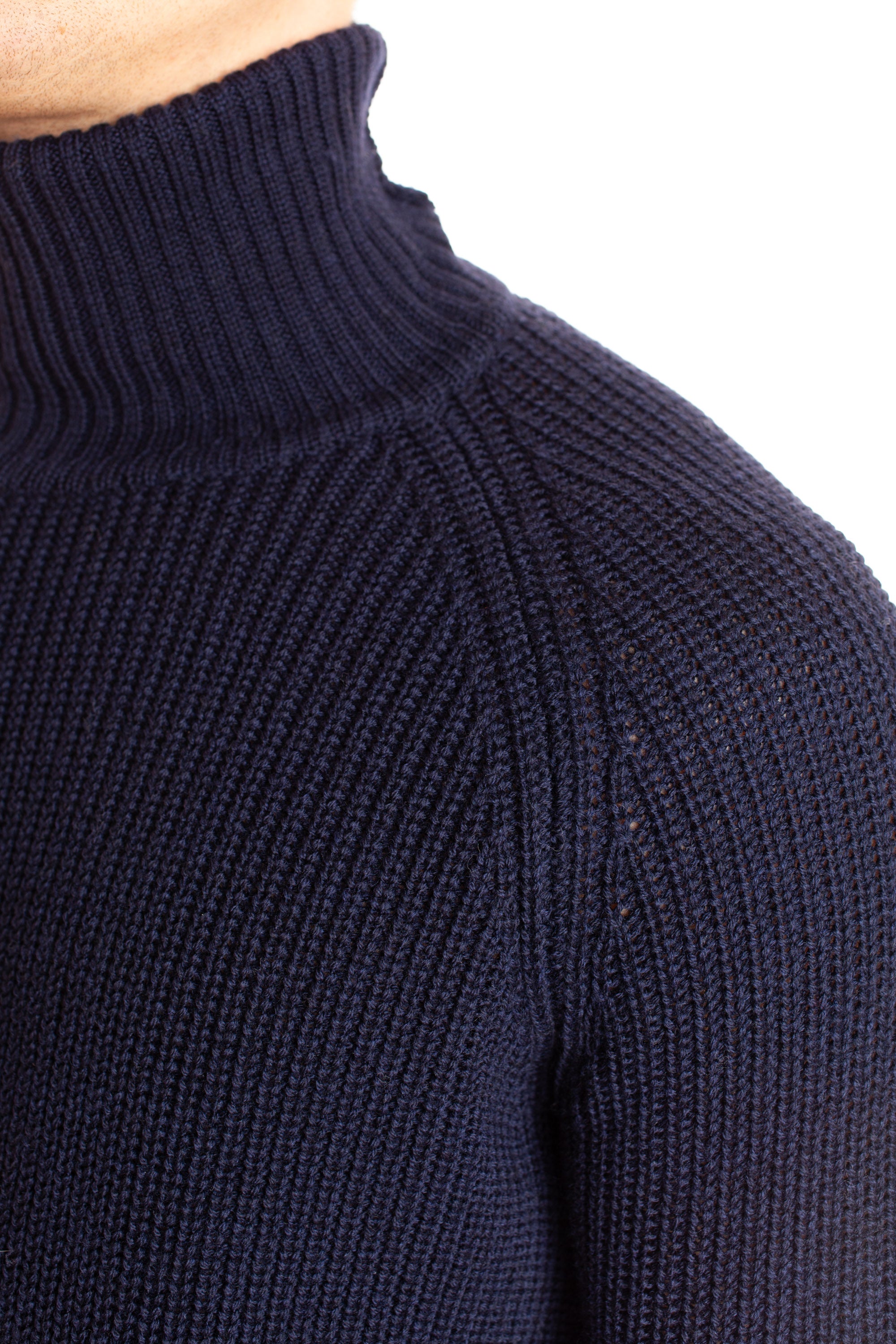 Artisan-Rollkragenpullover mit englischem Muster, Mod. Steve McQueen