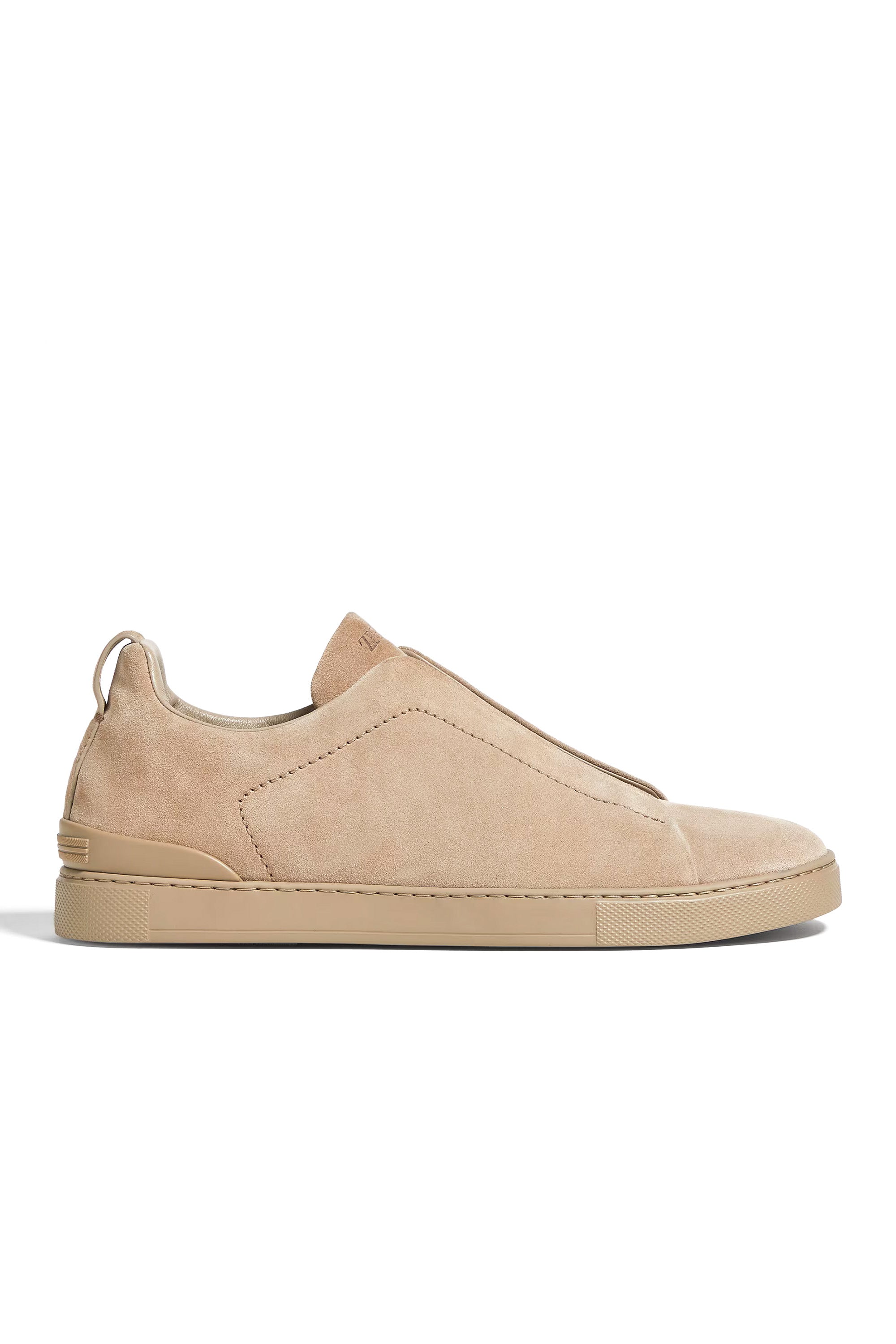 Triple Stitch suede sneakers