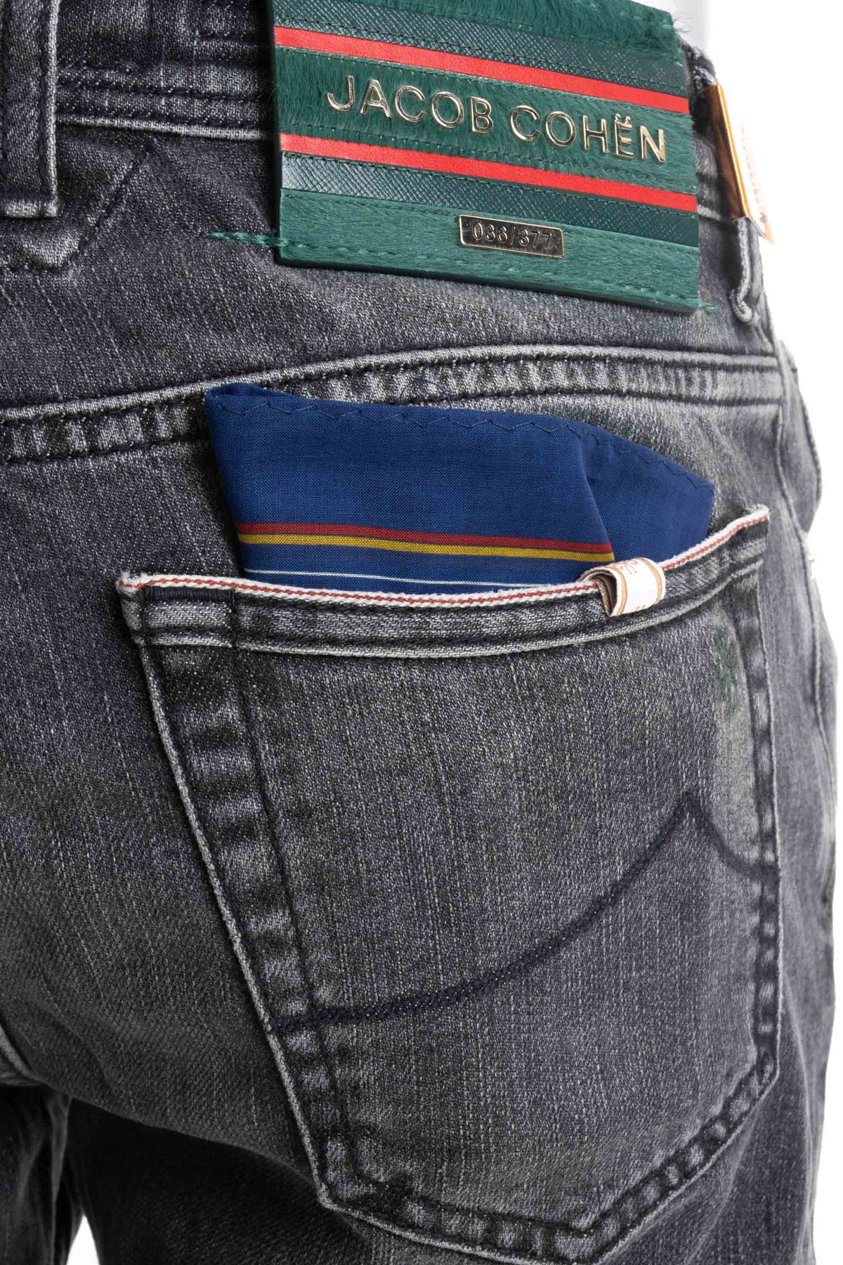 Jacob Cohen Jeans grigio Limited Edition modello Bard L04 30 S 3604 BARD 884D 