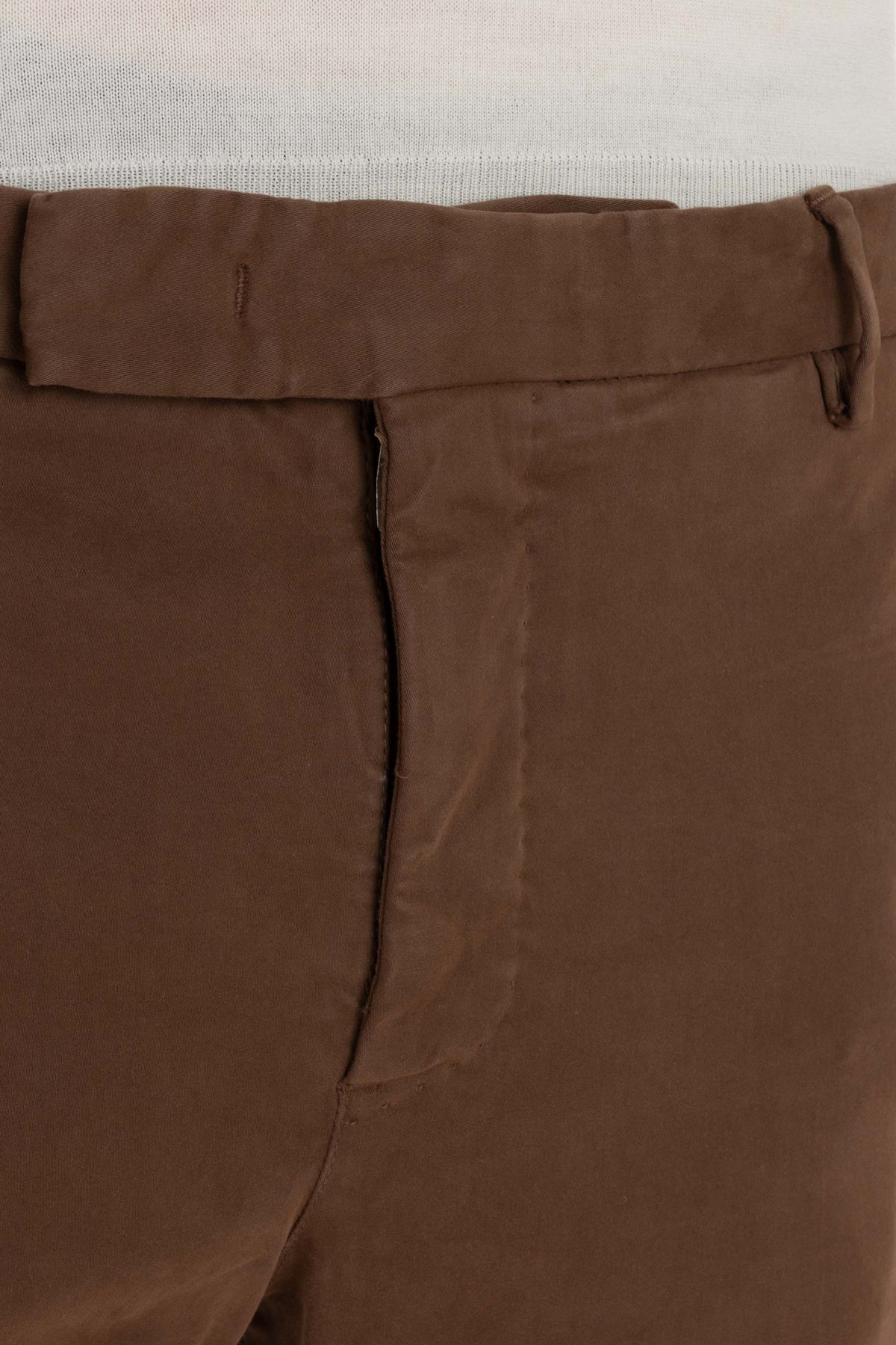 PT Torino Pantalone in rasatello di cotone Dieci fit ATX0Z00FWD NK20_3 Y175 