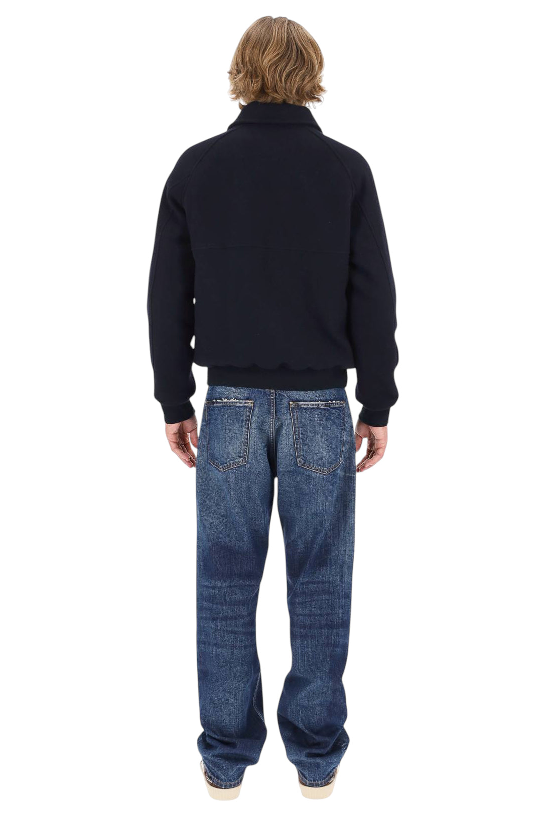 Camplin Giubbotto college in lana anti acqua mod. Letter LETTER UNITO-S BN 