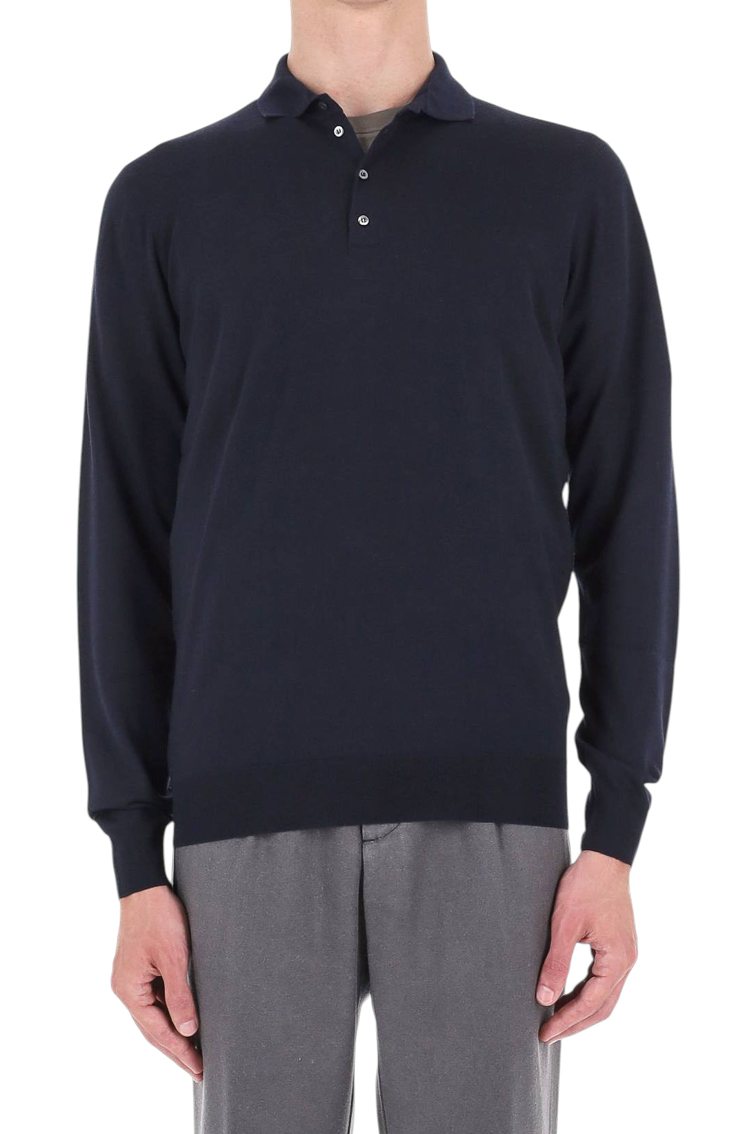Drumohr Polo in lana extrafine super 140's D0D145L-2 790 