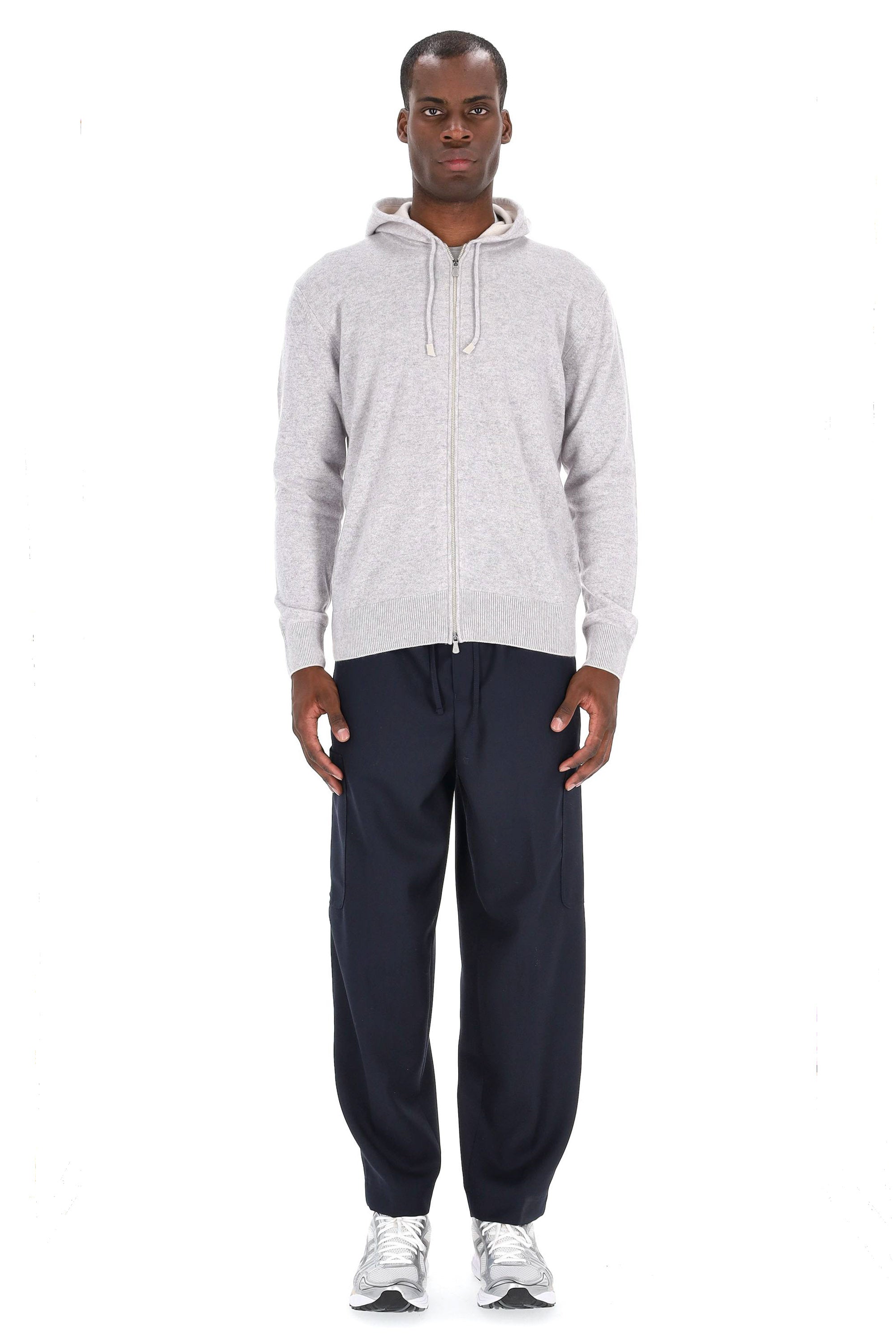 Eleventy Felpa full zip in puro cashmere X76MAGK33 MAG0K019/2 13-02 