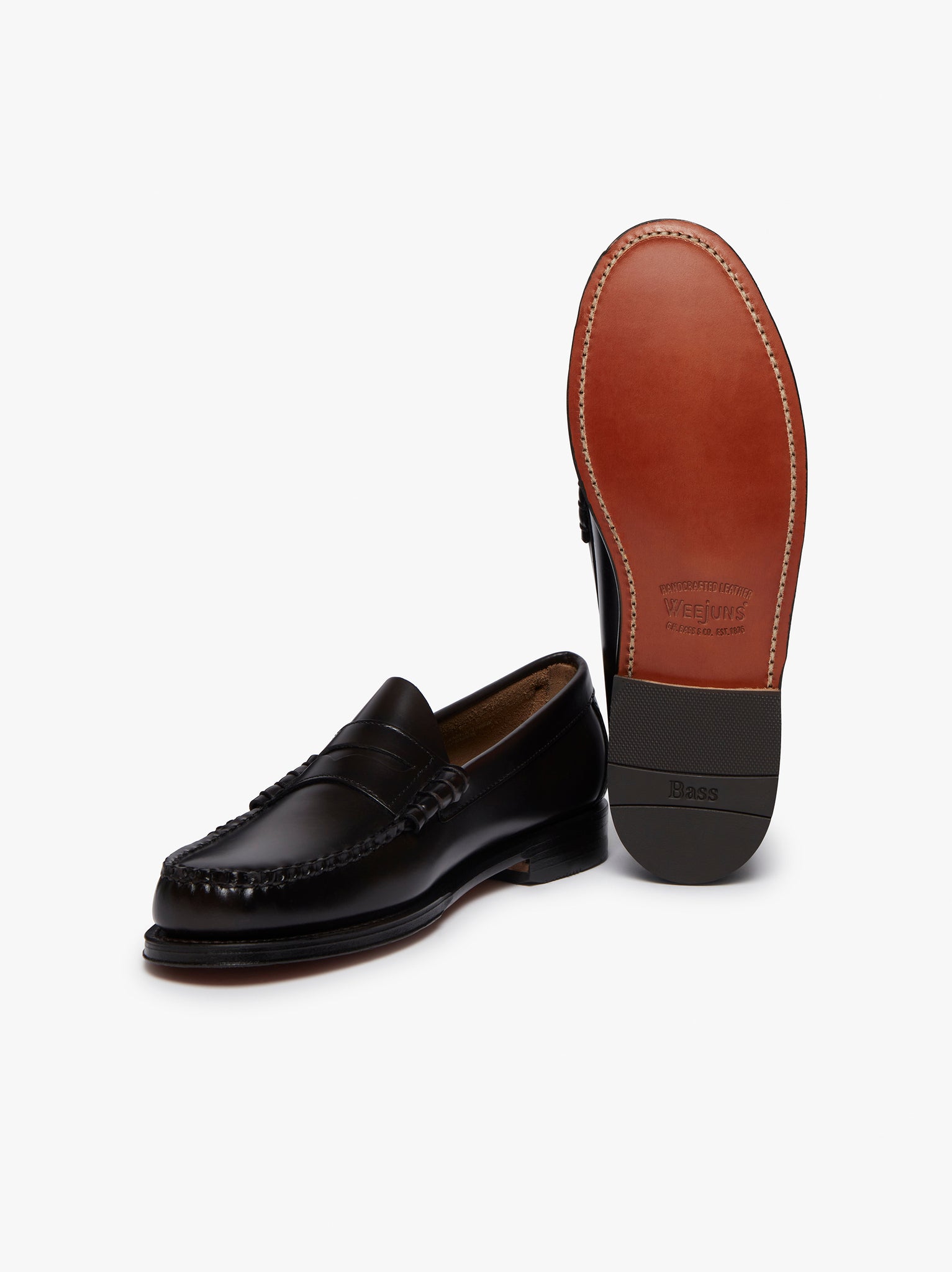 G.H.BASS&CO Weejuns Larson penny loafers colore marrone BA11010H-3 0CH 