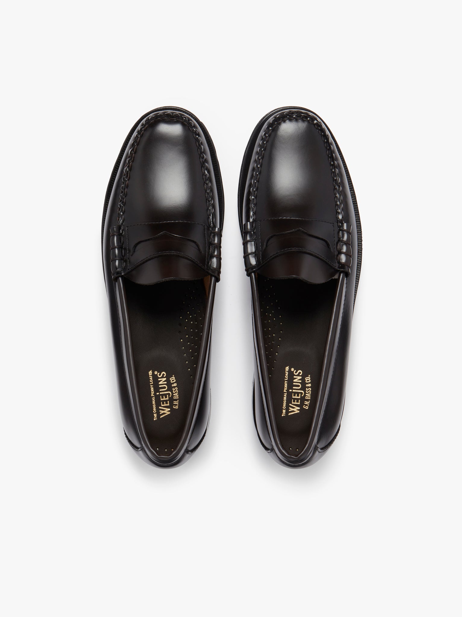 G.H.BASS&CO Weejuns Larson penny loafers colore marrone BA11010H-3 0CH 