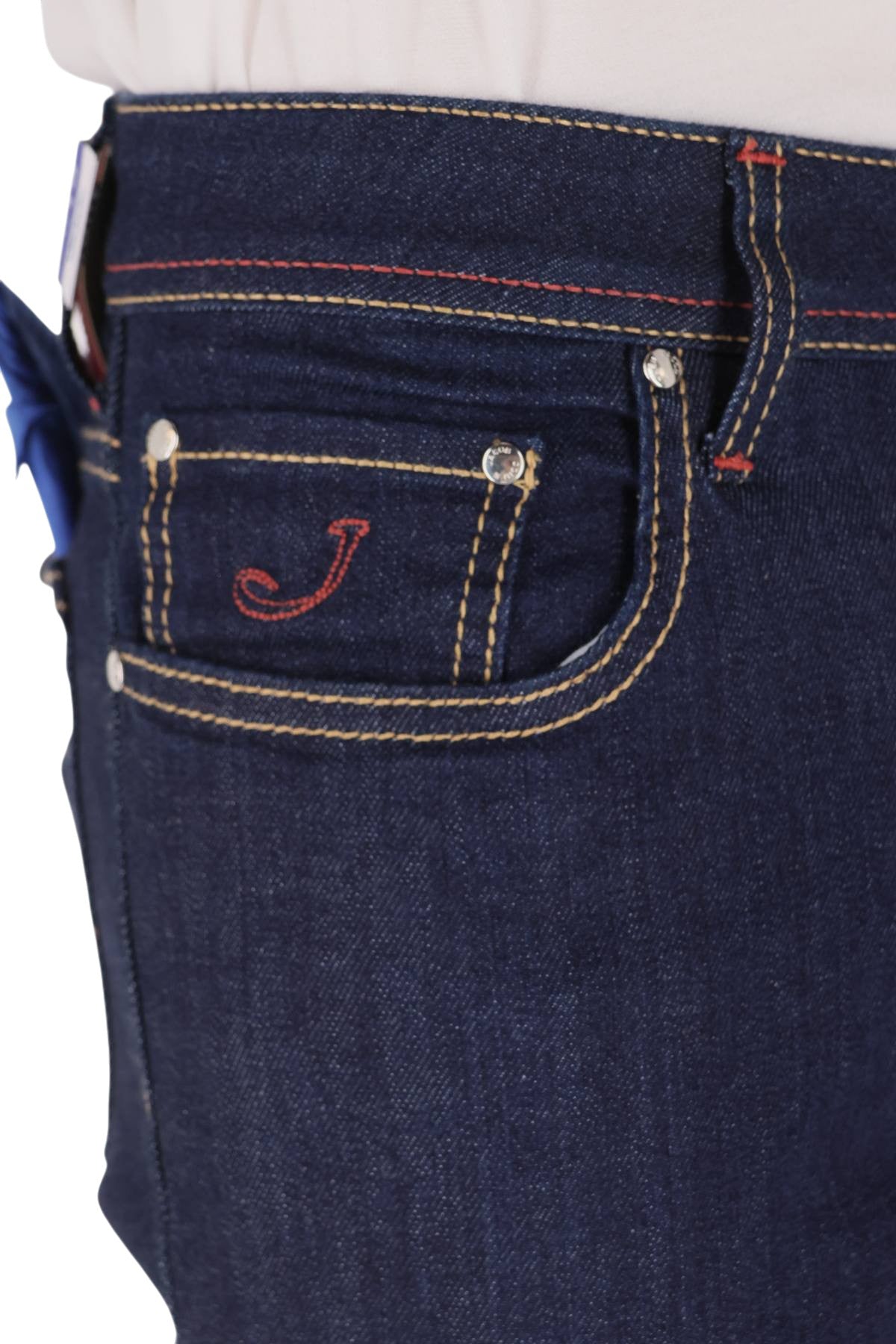 Jacob Cohen Jeans in cotone comfort etichetta cavallino rosso Bard fit JUX_QX004 001 S3623 BARD 100D 