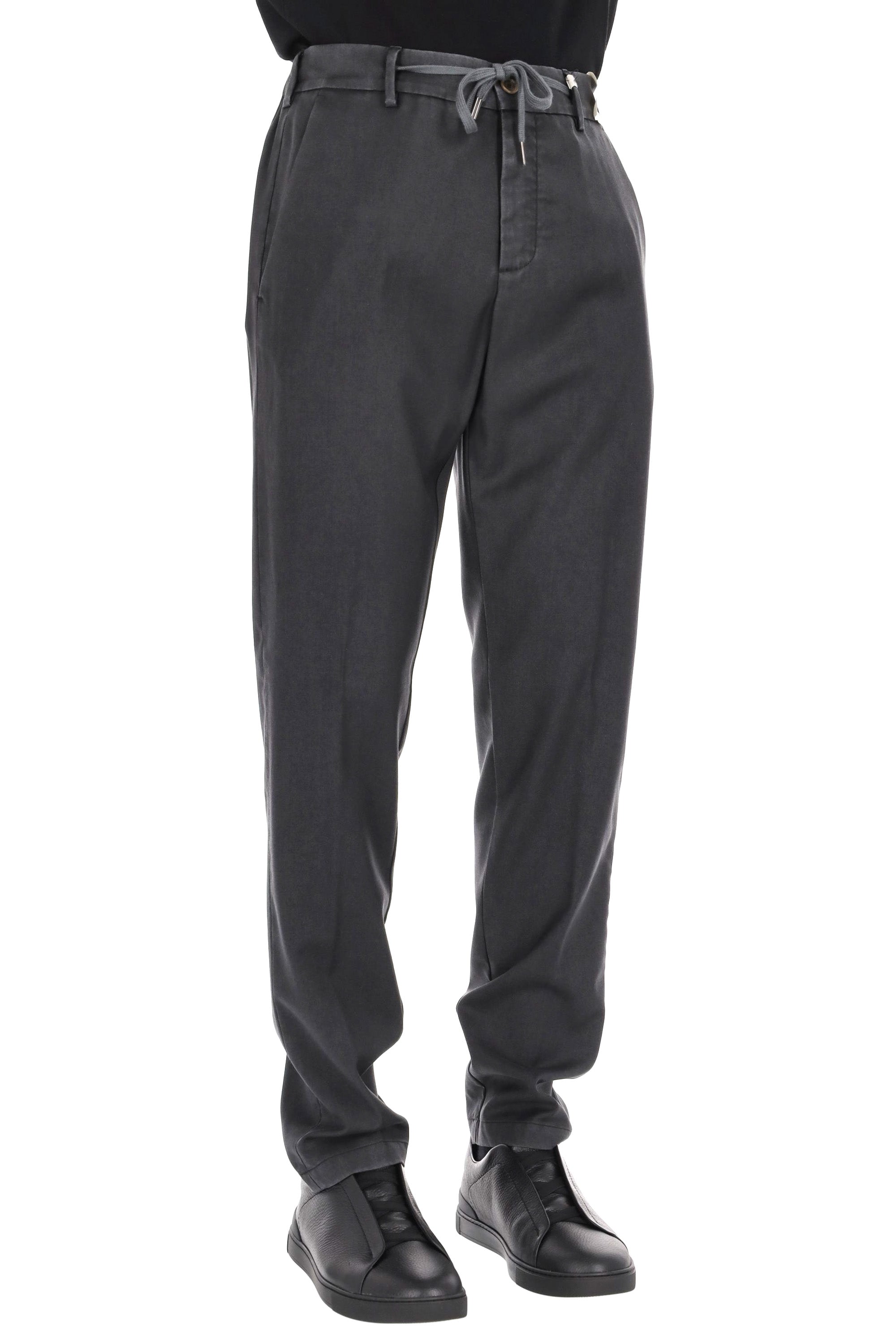 Myths Pantalone delavé in lana e cashmere 25WM12L 99/2 999 