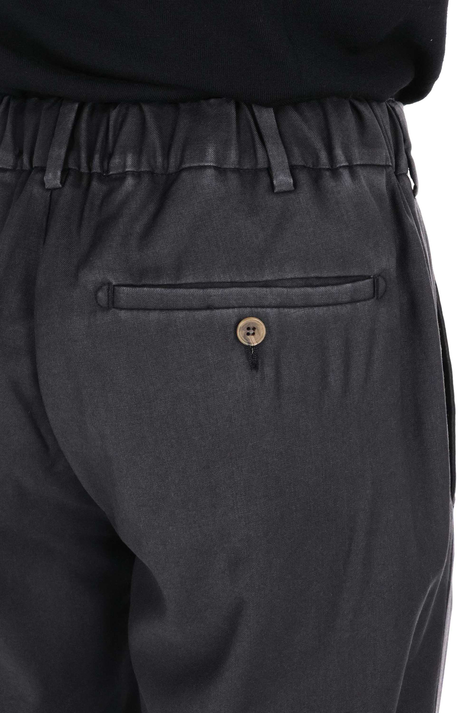 Myths Pantalone delavé in lana e cashmere 25WM12L 99/2 999 