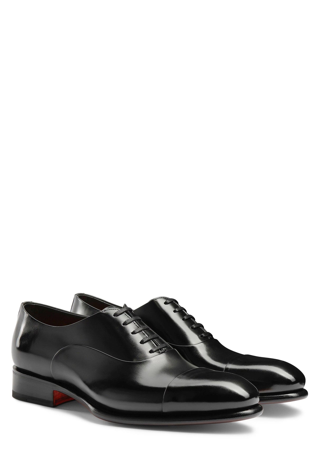 Santoni Scarpa stringata oxford in pelle anticata mod. Isaac MCCR12621MC1HVVD N01 