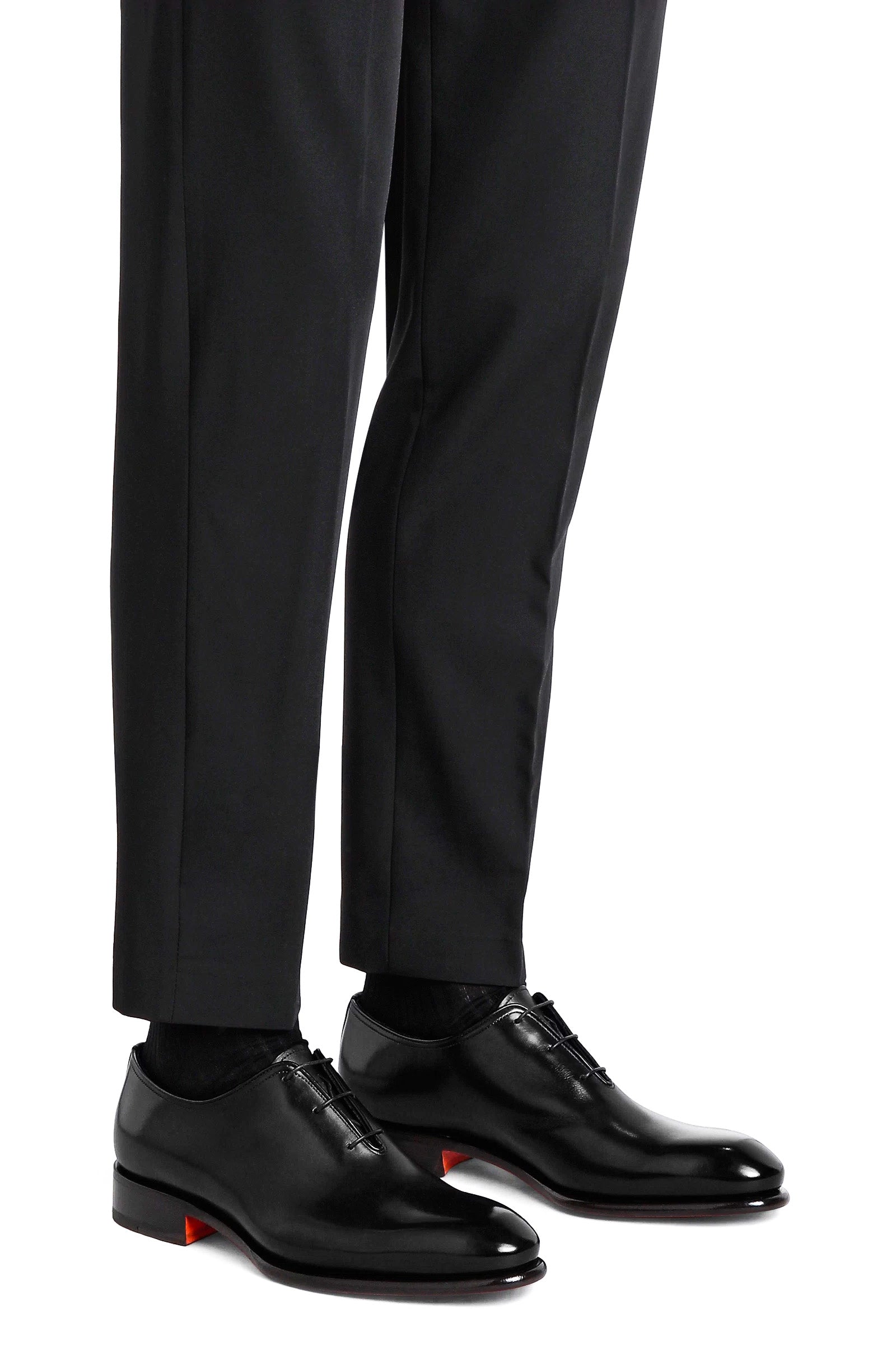 Santoni Scarpa stringata oxford in pelle anticata MCCR16229MC1HVVD N01 