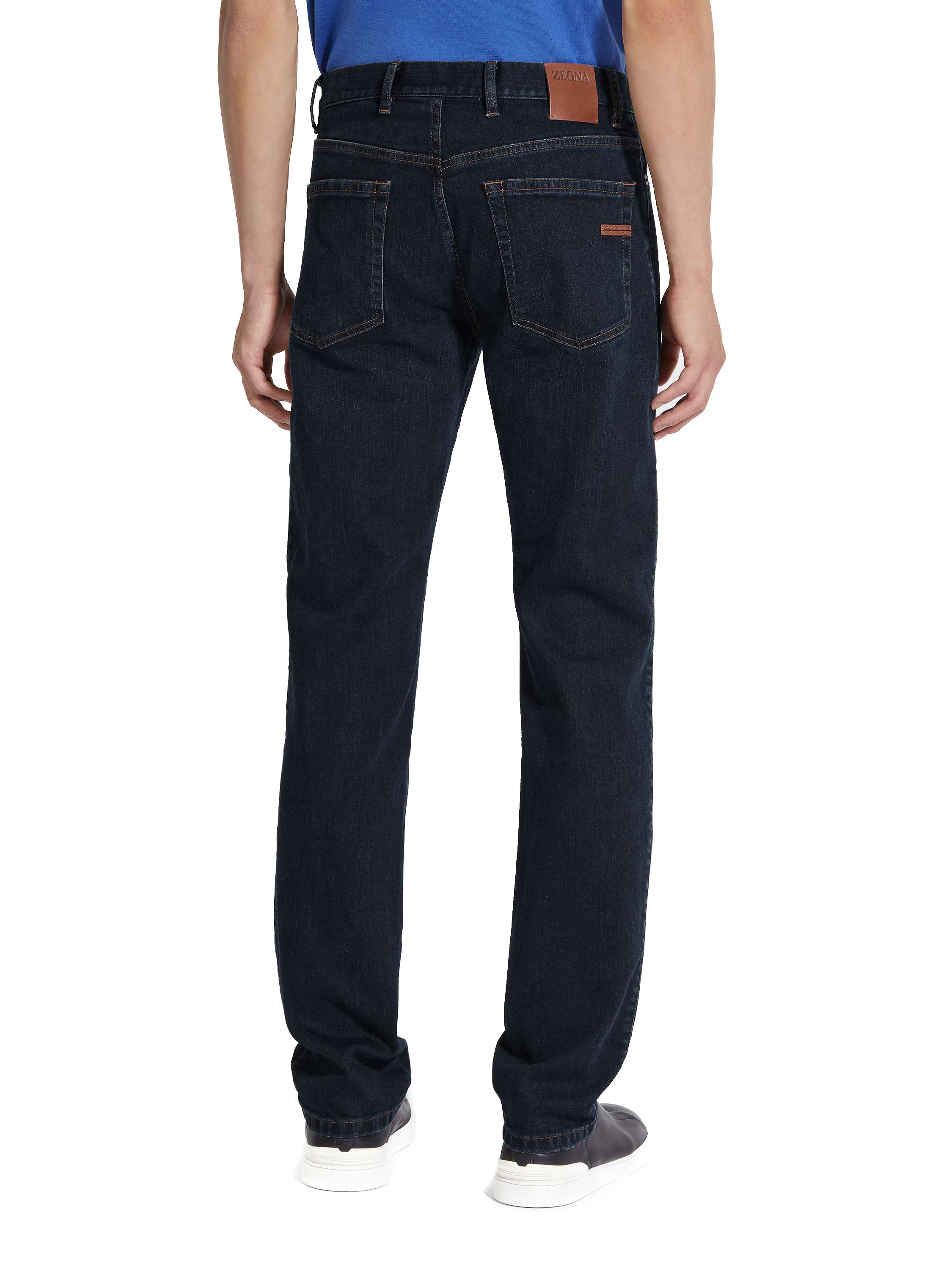 Zegna Jeans lavaggio scuro comfort Roccia EBI78 CITY 001 