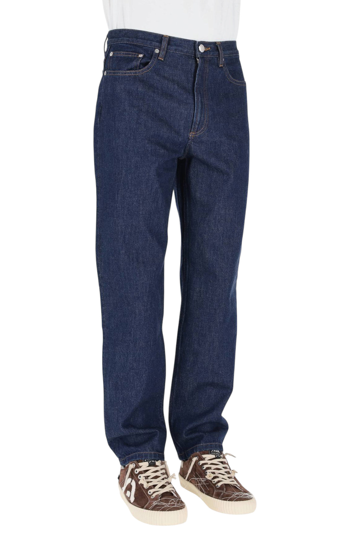 A.P.C. Jeans Martin in cotone COHQZ-H09121 IAL-INDIGO DELAVE 
