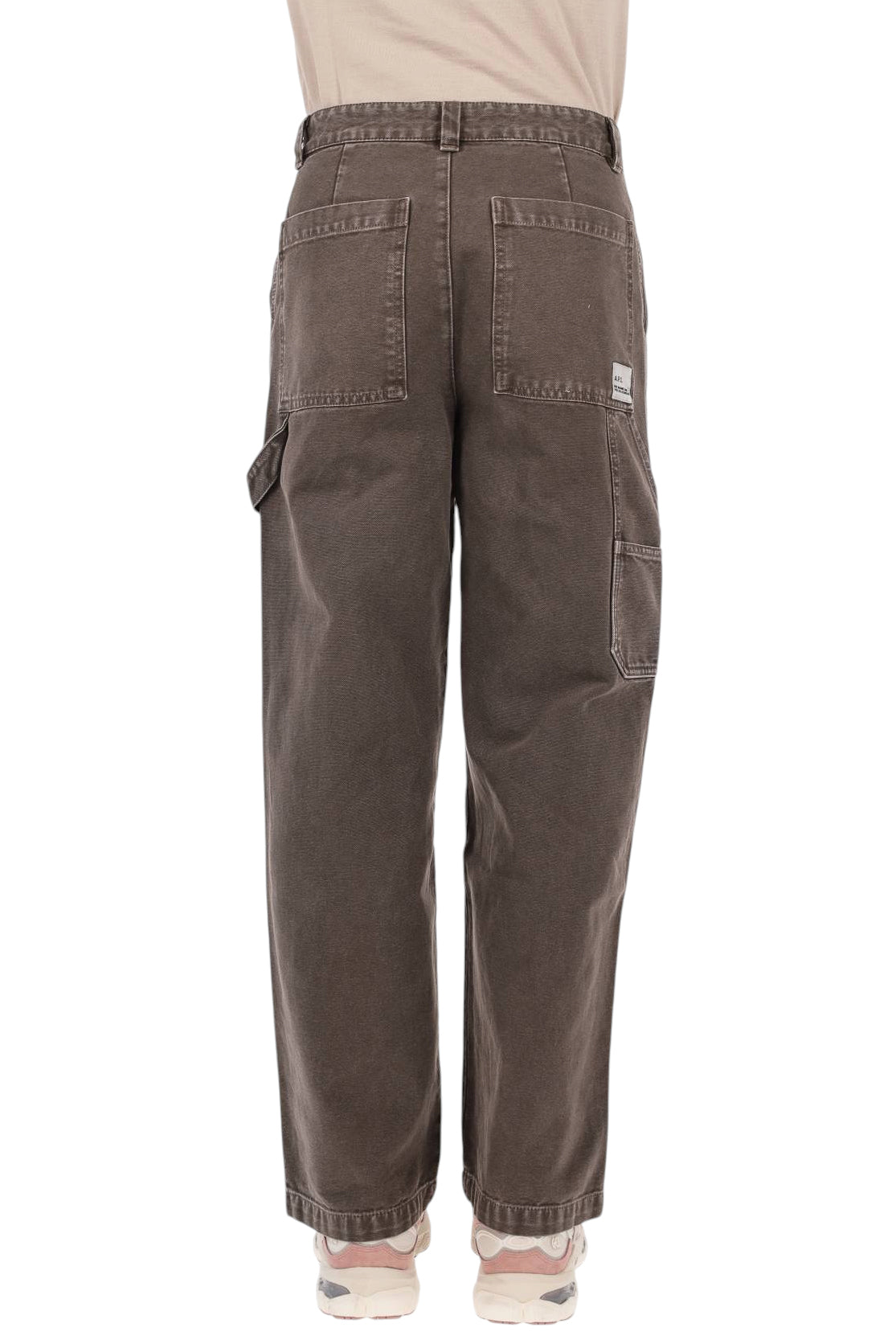 A.P.C. Pantalone Dan carpenter in cotone COHTC H08049/2 CAA-MARRON 