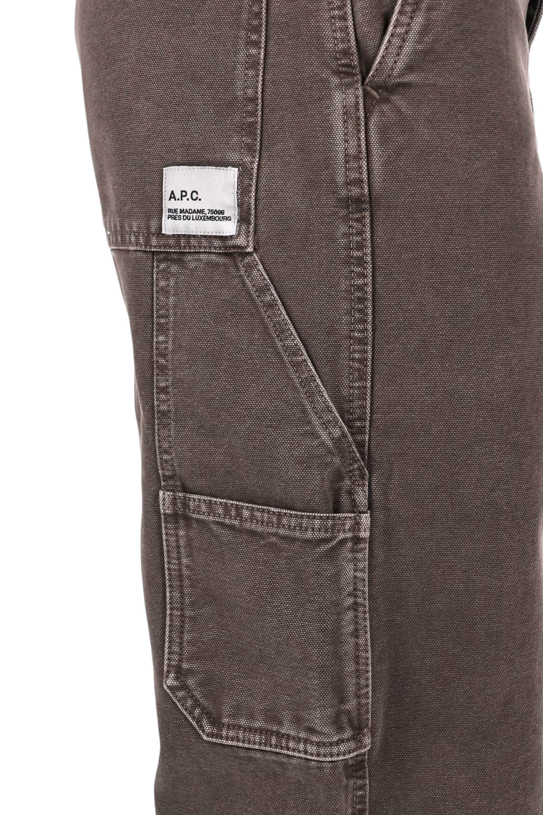 A.P.C. Pantalone Dan carpenter in cotone COHTC H08049/2 CAA-MARRON 