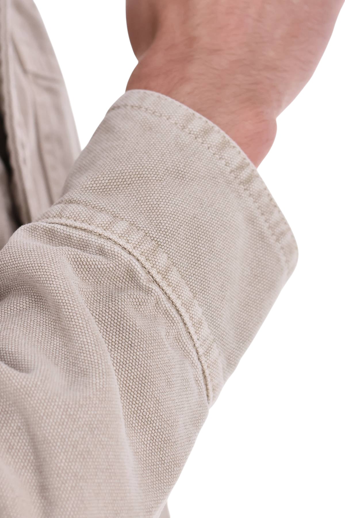 A.P.C. Overshirt Noah in cotone COHTC H32104 AAE-MASTIC 