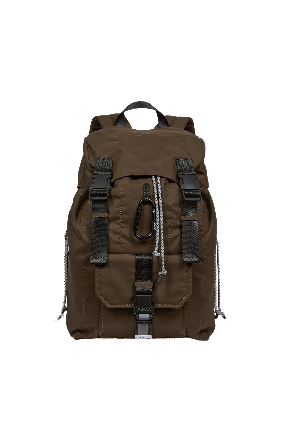 A.P.C. Zaino Trek 2.0 in nylon PAAGE H62631 JAD-KAKI FONCE 