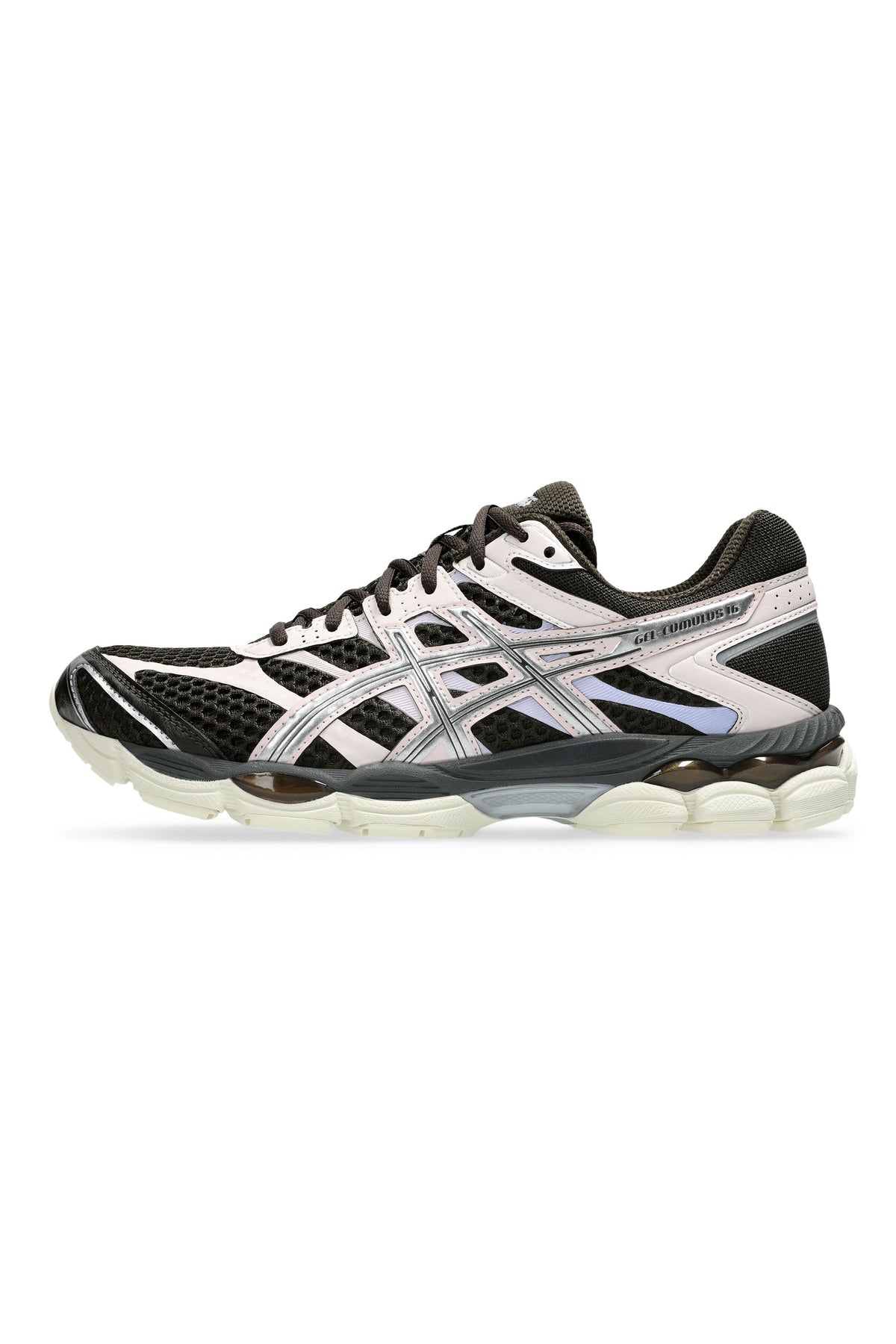 Asics Sneaker donna Gel-Cumulus 16 Black Coffee/Pure Silver 1203A733. 202 