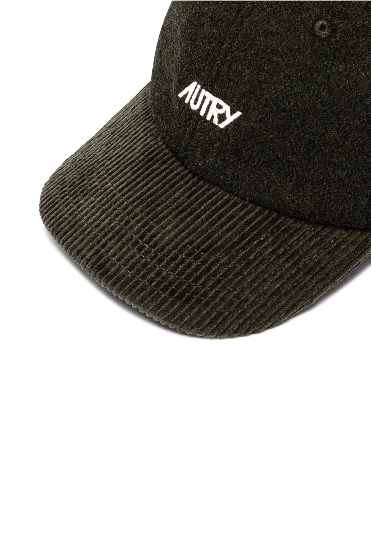 Autry Baseball unisex bicolore in misto lana Grey/Dark Olive ACPU 1344 GREY/DK OLIVE 