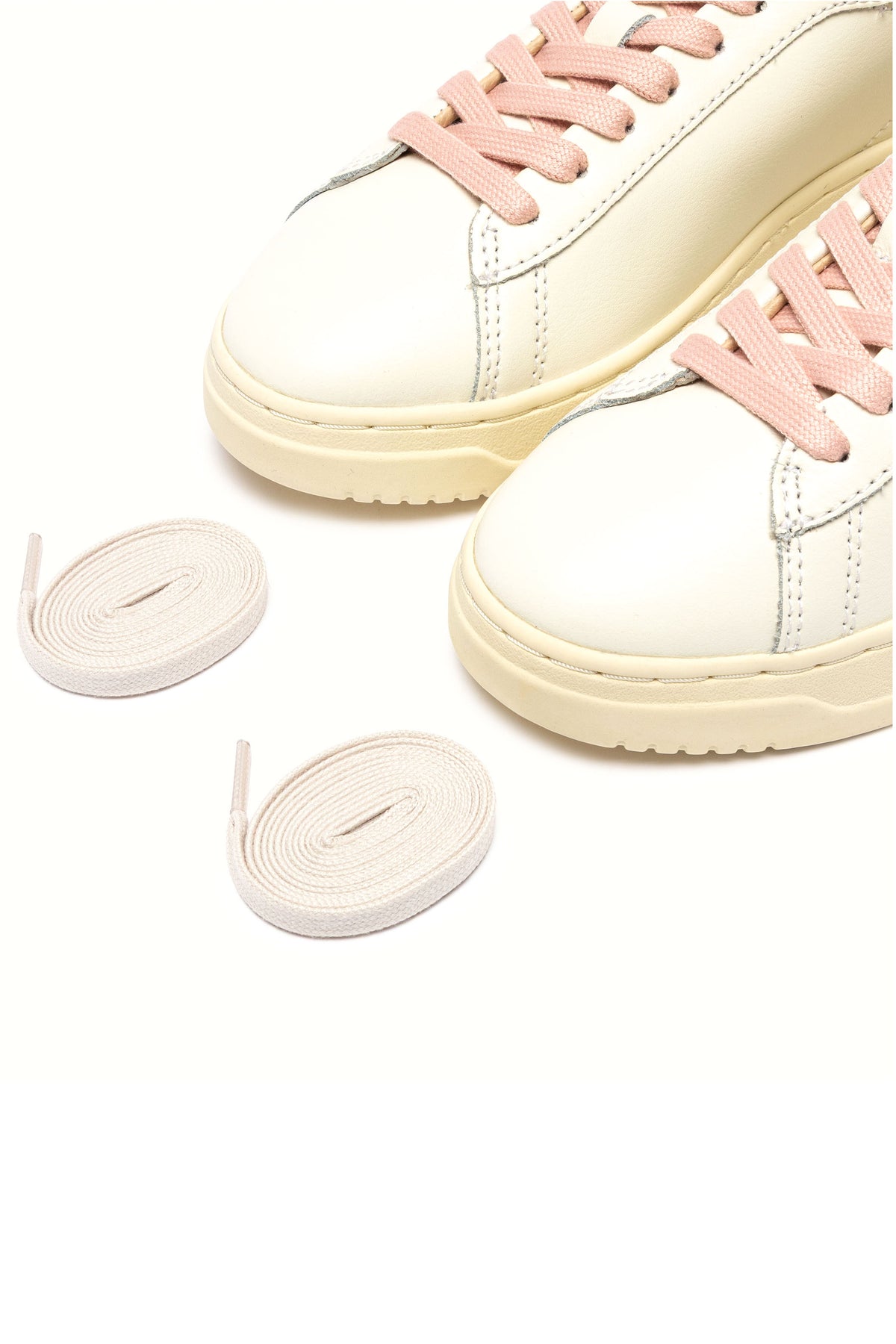 Autry Sneaker Dallas donna in pelle stampa pitone con lacci rosa ADLW YA01 MRSH/ROCCIA 