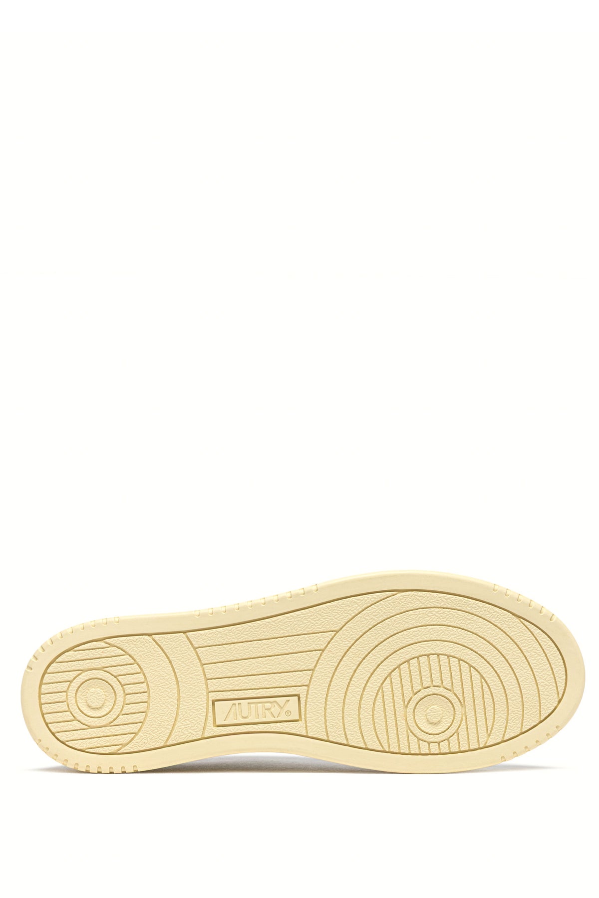 Autry Sneaker Medalist in pelle bianca con talloncino in camoscio Deep Blue AULM BJ03 WHT/BLUEDEP 