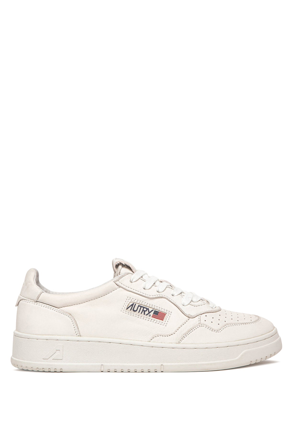 Autry Sneaker Medalist in pelle di capra total white AULM SG10 WHITE 